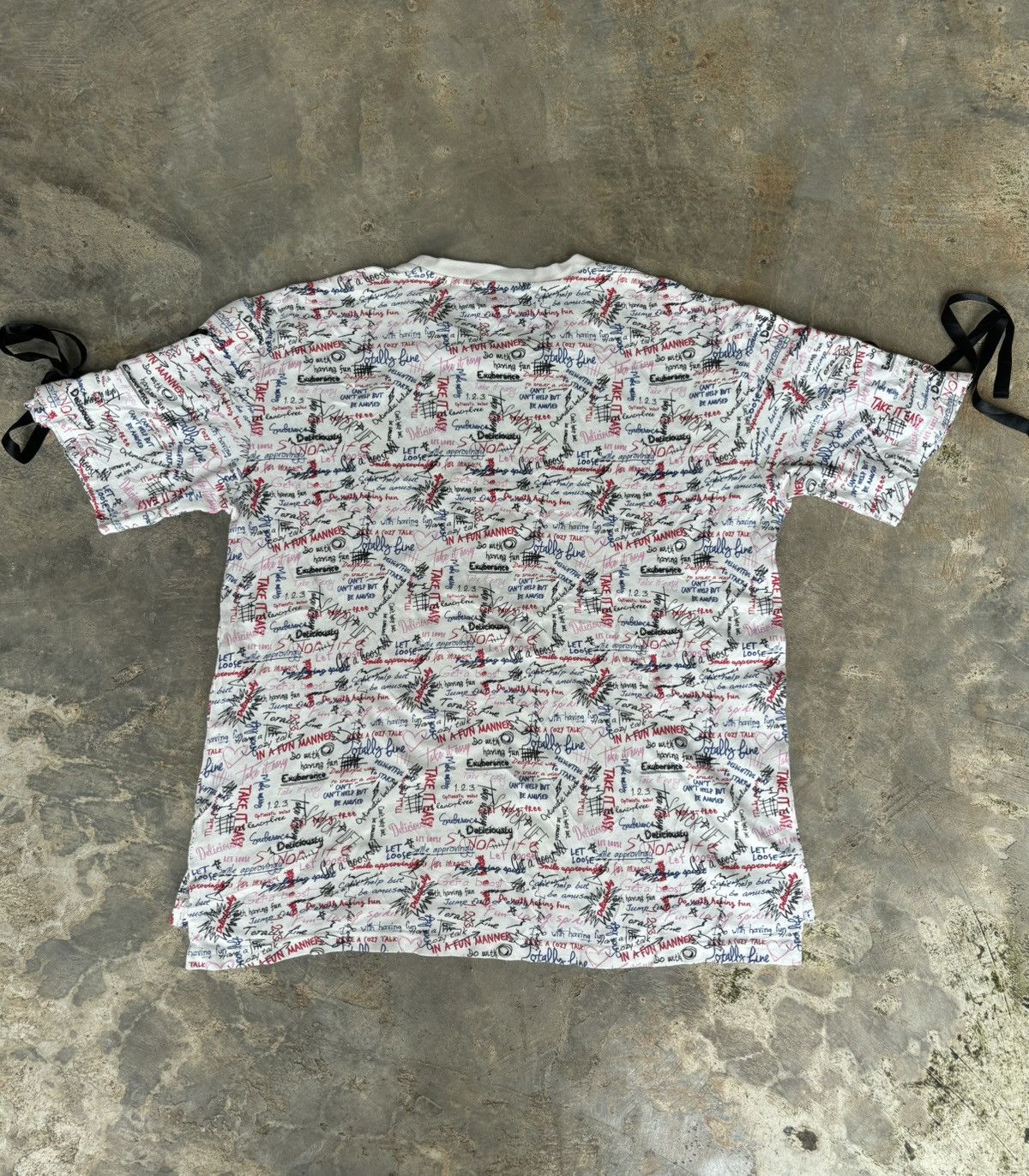 Hysteric Glamour × Japanese Brand Y2k Shinky Ripple Full Print Tshirt Size US M / EU 48-50 / 2 - 5 Thumbnail