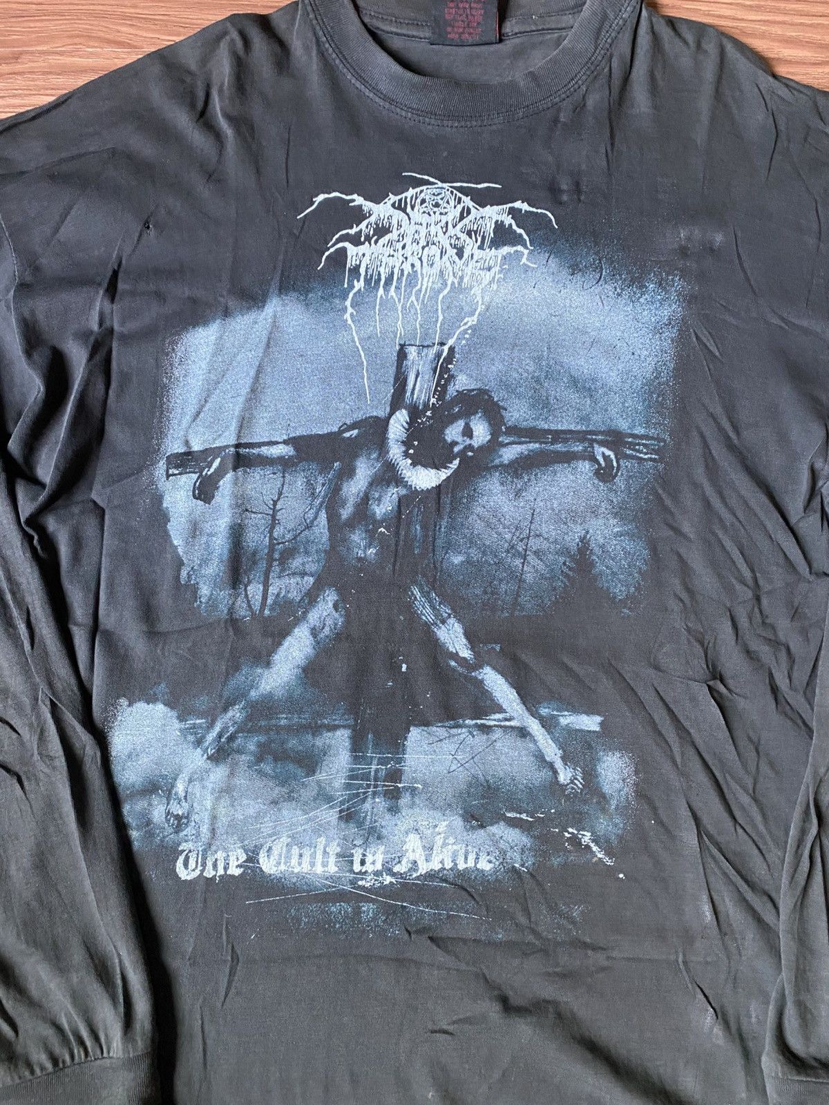 Band Tees 💀vintage dark throne true norwegia black metal💀 Size US L / EU 52-54 / 3 - 3 Thumbnail