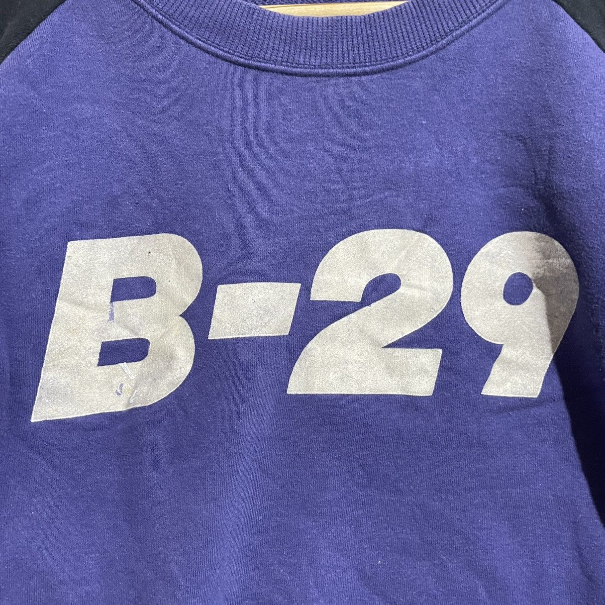 Japanese Brand Vintage 1990s B-29 Japan “We Only Have The Best” Sweatshirt Size US L / EU 52-54 / 3 - 3 Thumbnail