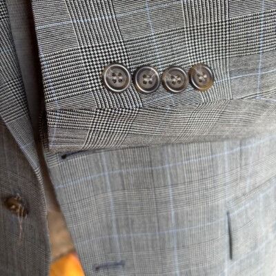 Chaps VTG Chaps Ralph Lauren Made in Canada Plaid Men's Blazer Size 42R - 6 Thumbnail