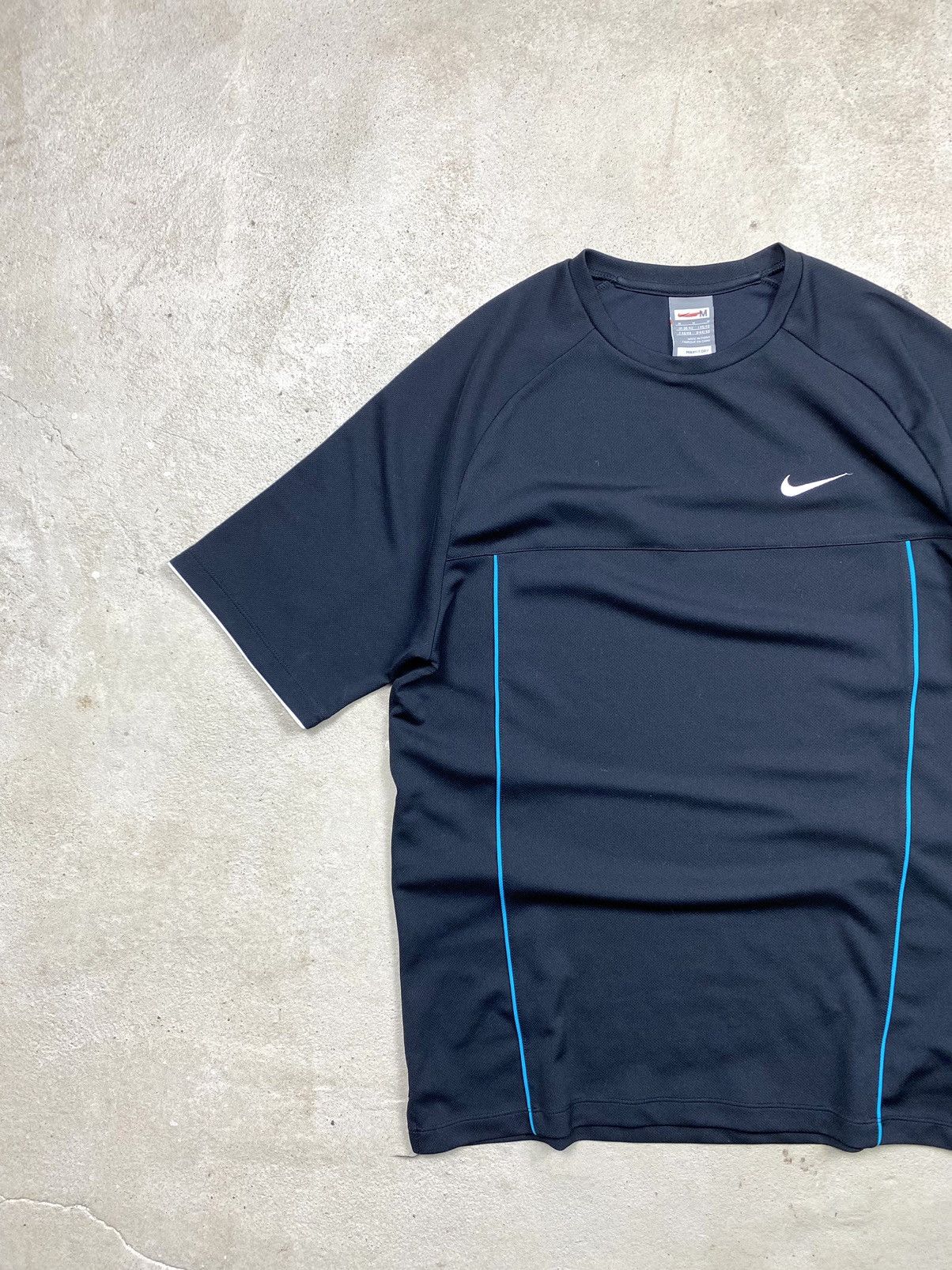 Nike × Vintage Y2K 00’s Vintage Nike Tee Shirt Court Tn Zm Hype Size US M / EU 48-50 / 2 - 2 Thumbnail