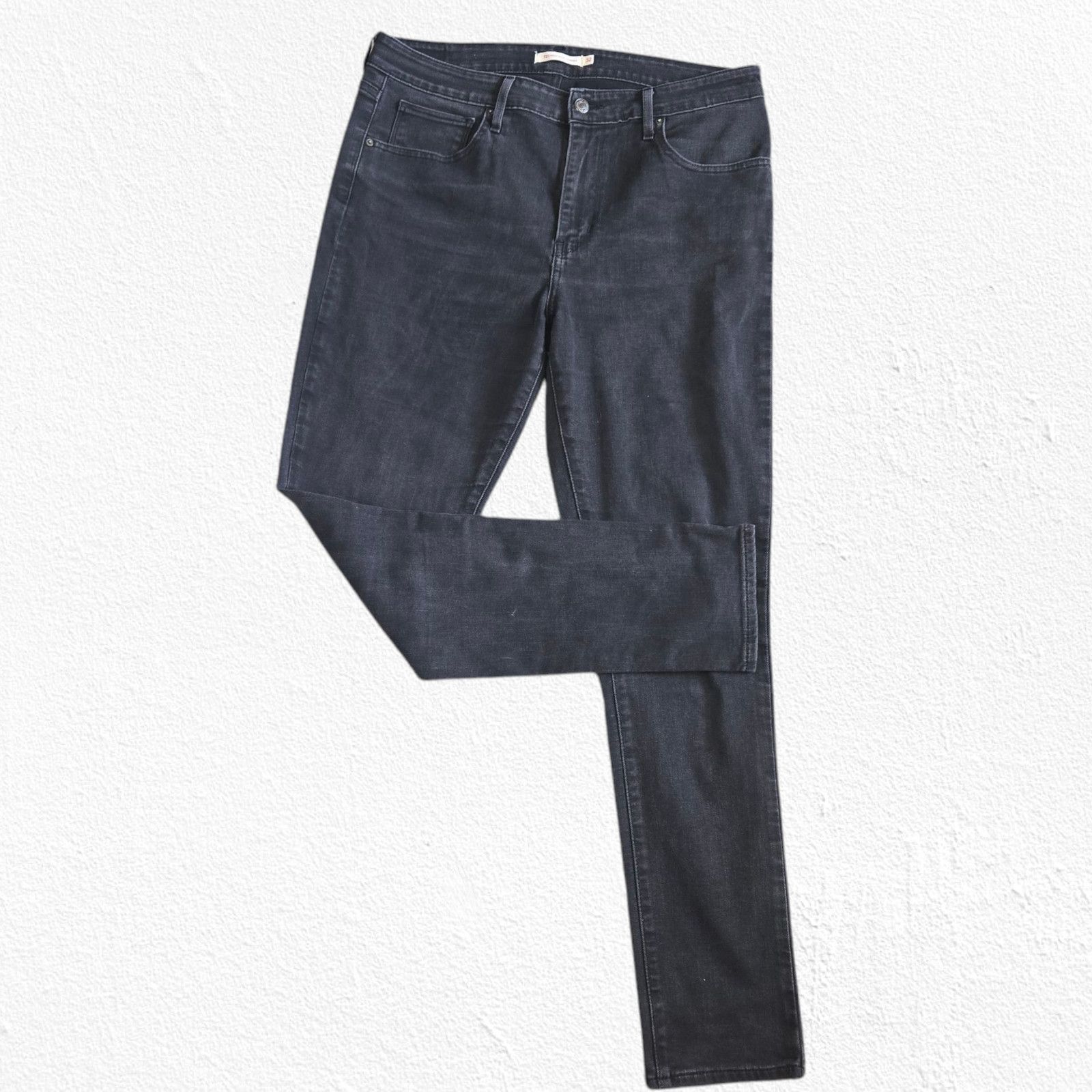Levi's Levi's 721 Skinny Charcoal Gray High Waisted Jeans Size 32 Size 32" / US 10 / IT 46 - 2 Thumbnail