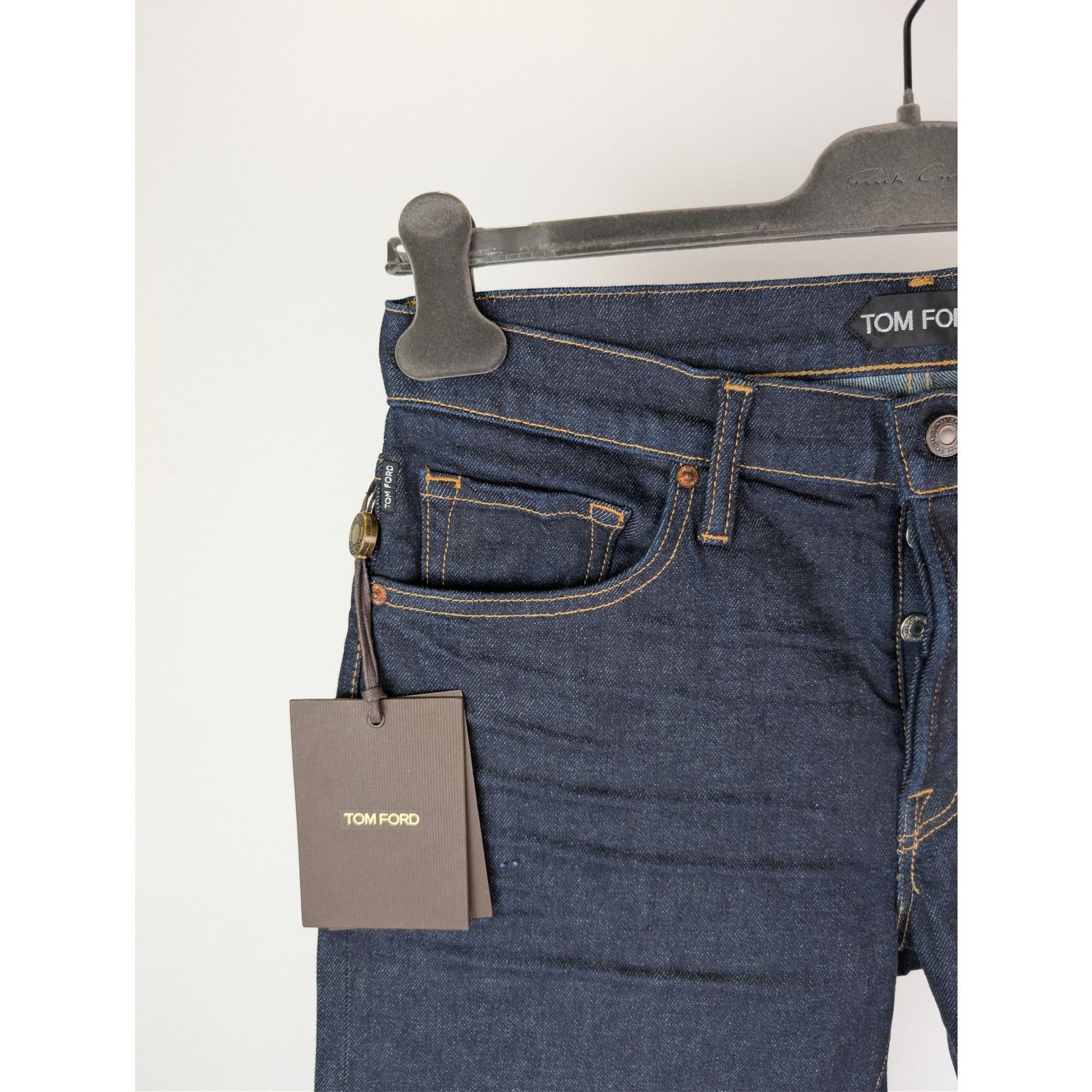 Tom Ford o1rshd1 Straight-Fit Denim Jeans in Dark Blue Size US 32 / EU 48 - 6 Thumbnail