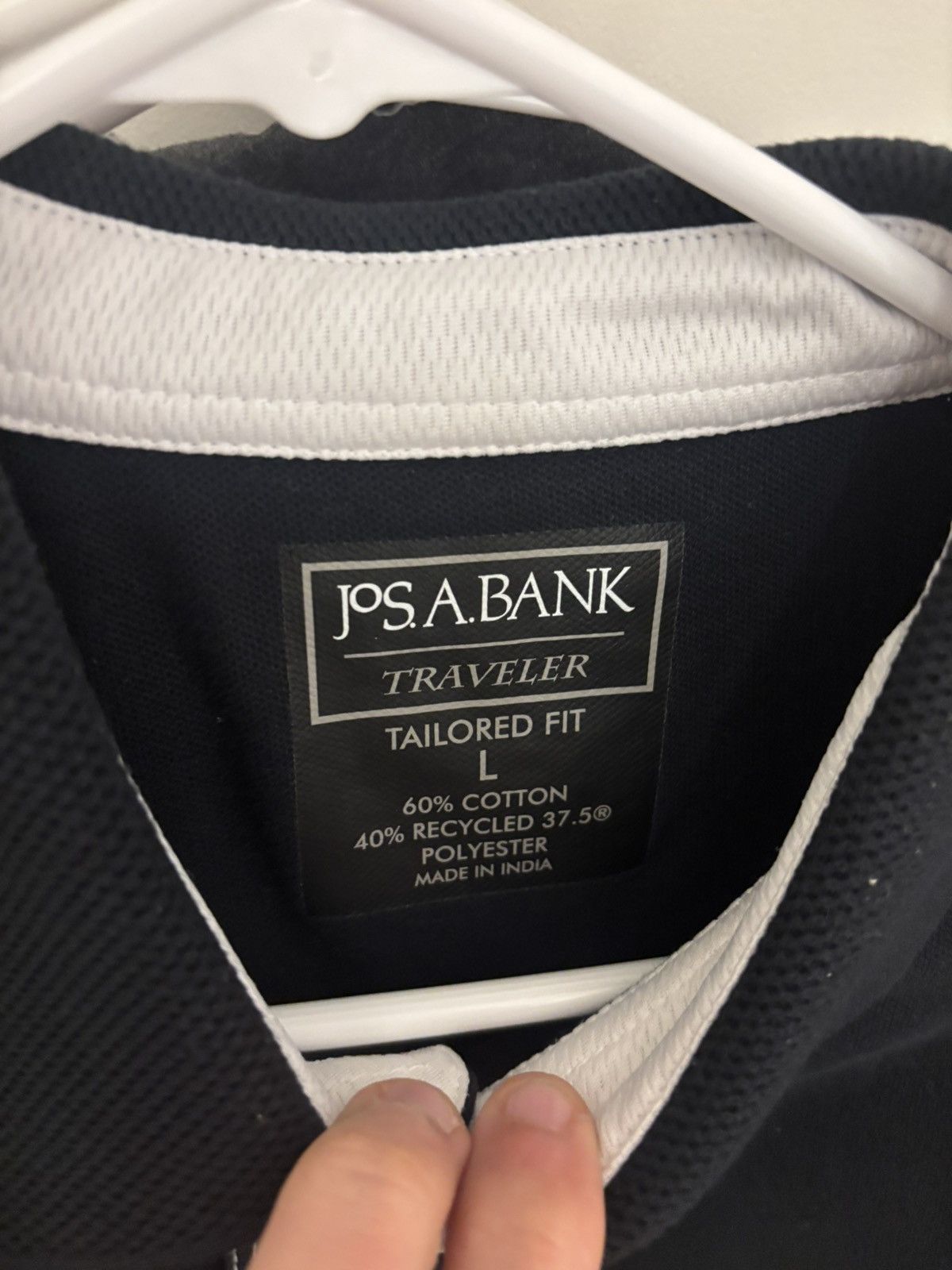 Jos. A. Bank Cotton Pique Polo Size US L / EU 52-54 / 3 - 2 Thumbnail