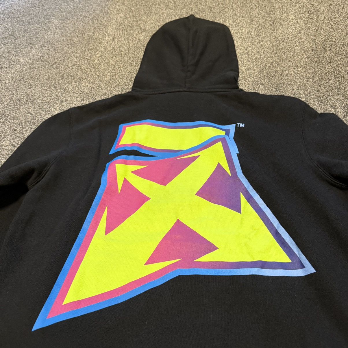 Off-White Off-White Degrade Thund Arrows Hoodie Size US M / EU 48-50 / 2 - 10 Thumbnail