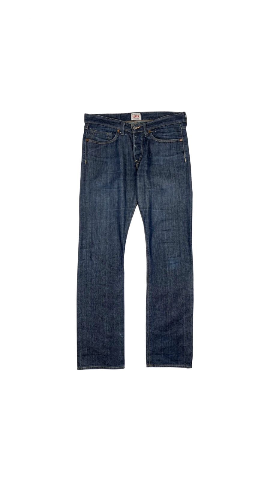 Edwin × Japanese Brand Edwin Japan ED-47 Relugar Straight Denim Jeans Size US 34 / EU 50 - 1 Thumbnail