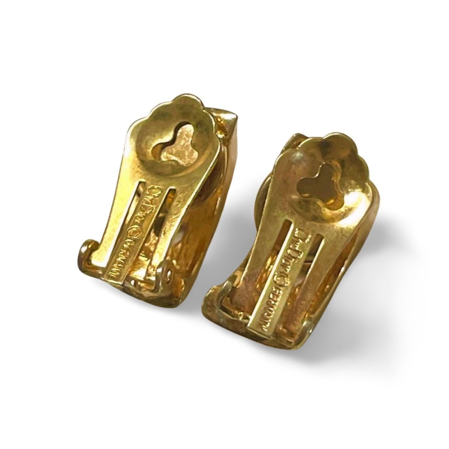Dior Vintage Christian Dior logo earrings with CD motif Size ONE SIZE - 8 Thumbnail