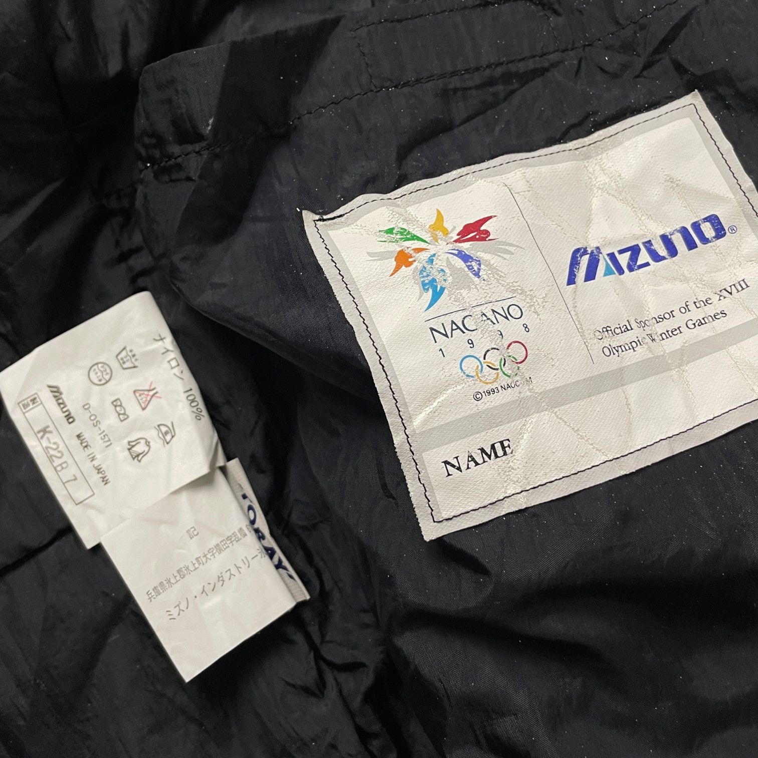 Japanese Brand × Mizuno × Vintage Vintage Mizuno 1998 Nagano Olympic Team Ski Wear Jacket Size US M / EU 48-50 / 2 - 10 Thumbnail