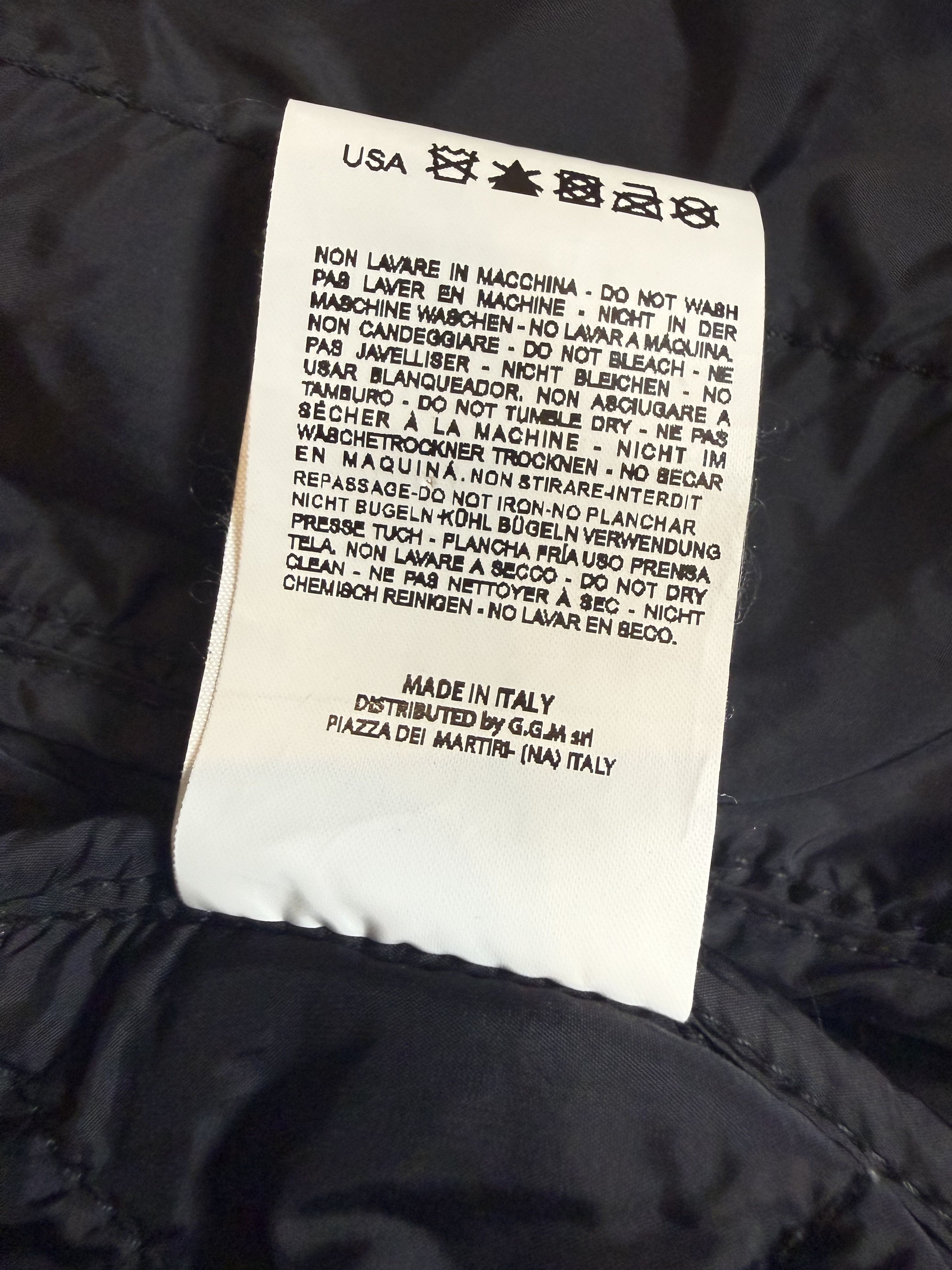 Low Brand Low Brand "Alfred" Quilted Leather Bomber Jacket (L/XL) Size US XL / EU 56 / 4 - 4 Thumbnail