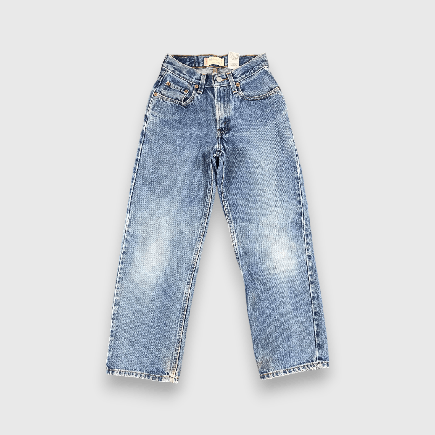 Levi's W24 Vintage Levis 550 Jeans Faded Blue Denim 24 x 25 -J960 Size US 26 / EU 42 - 1 Thumbnail