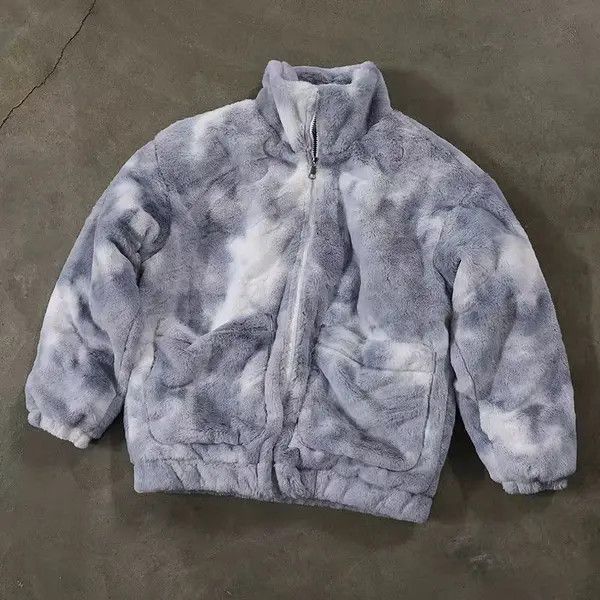 Japanese Brand Street Vintage Plush Thickened Casual L Jacket Coat Size US M / EU 48-50 / 2 - 6 Thumbnail