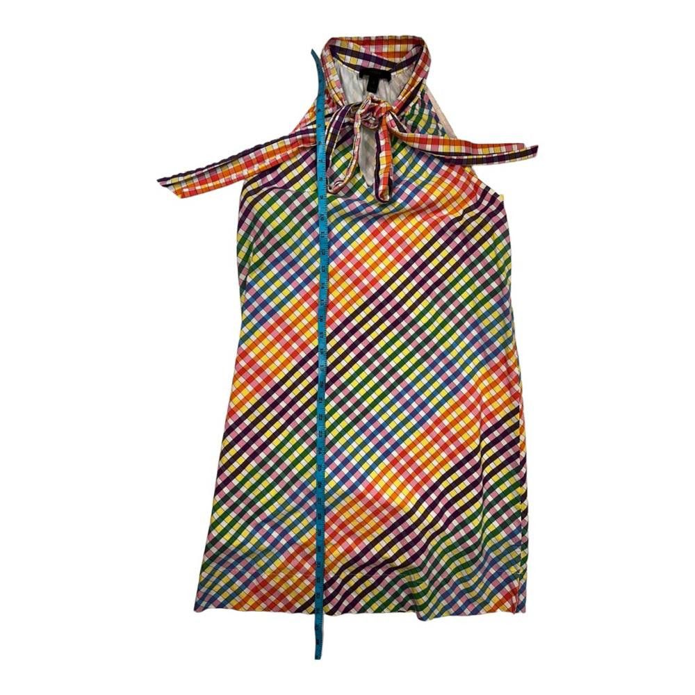 J.Crew J. Crew l Rainbow Gingham Plaid Dress Size 2 Size XS / US 0-2 / IT 36-38 - 4 Thumbnail