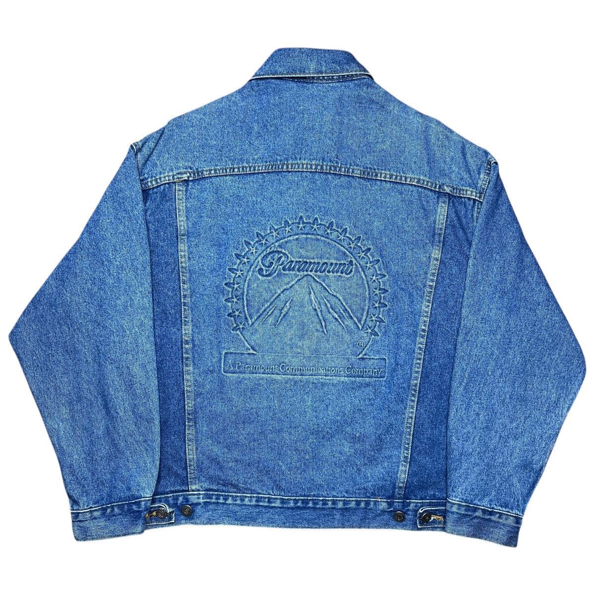 Other Vintage Paramount Communications Company Movie Denim Jacket Size US L / EU 52-54 / 3 - 1 Thumbnail