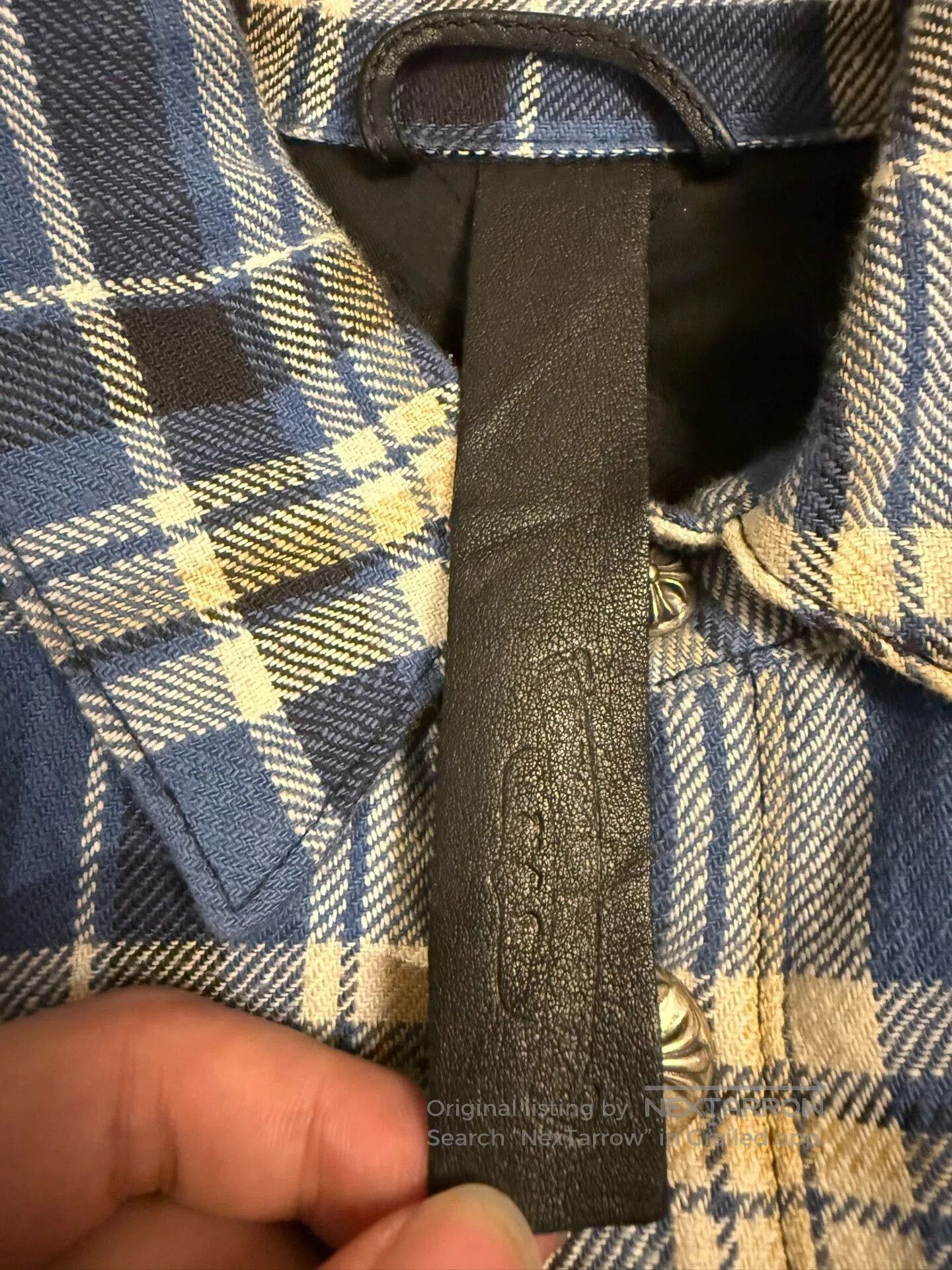 Chrome Hearts Chrome Hearts Quilted Shirt Jacket. Size US XL / EU 56 / 4 - 5 Thumbnail