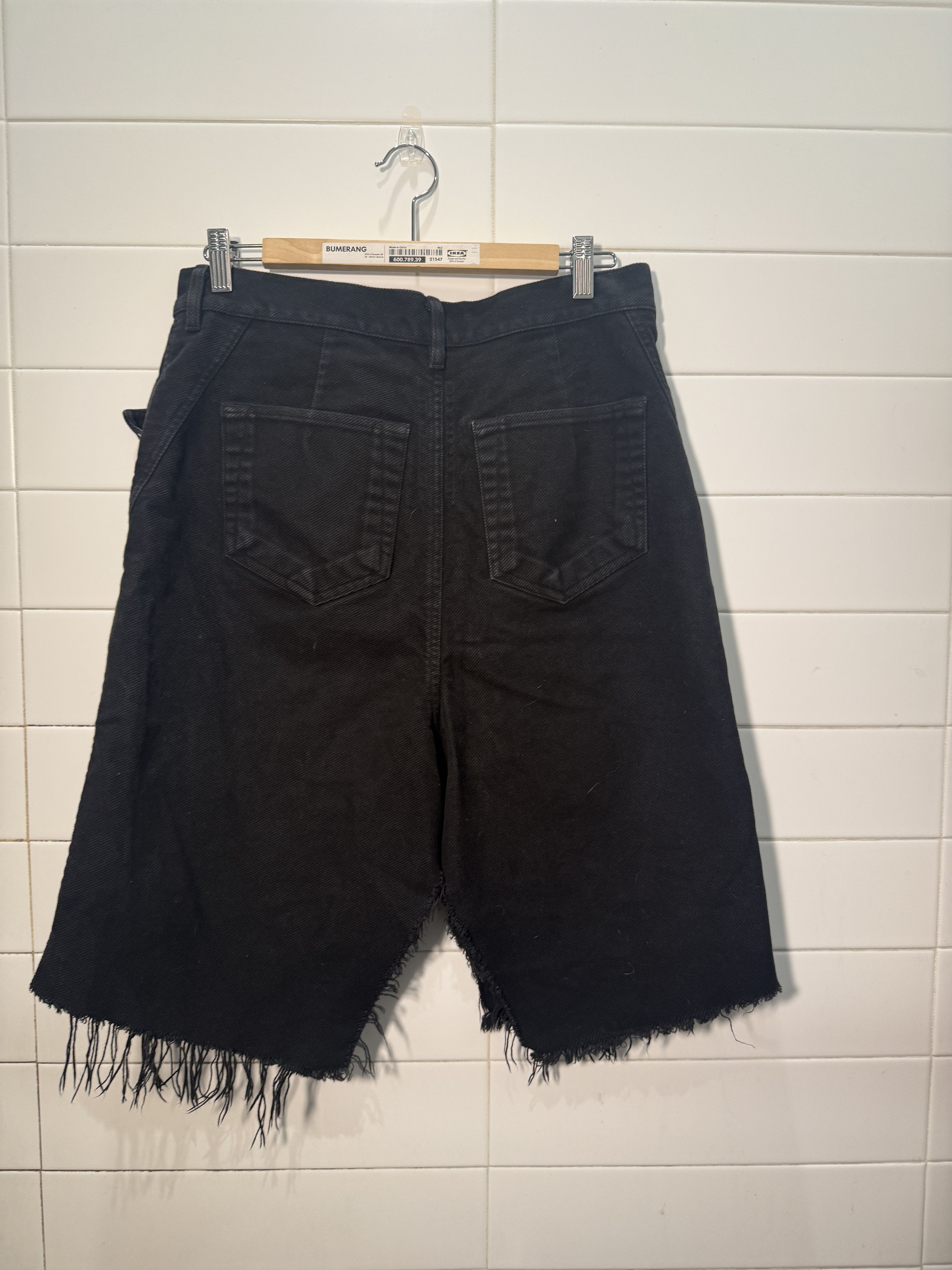 Rick Owens Rick Owens Denim Skirt/ Shorts Size US 31 - 2 Thumbnail