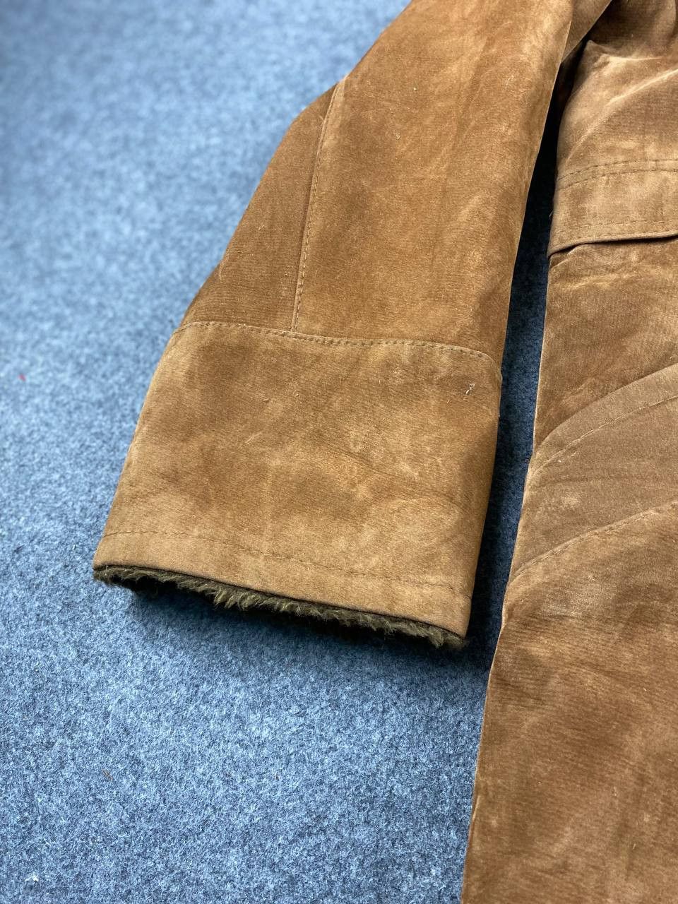 Leather alta moda leather jacket sherpa lining made in italy Size US XL / EU 56 / 4 - 5 Thumbnail