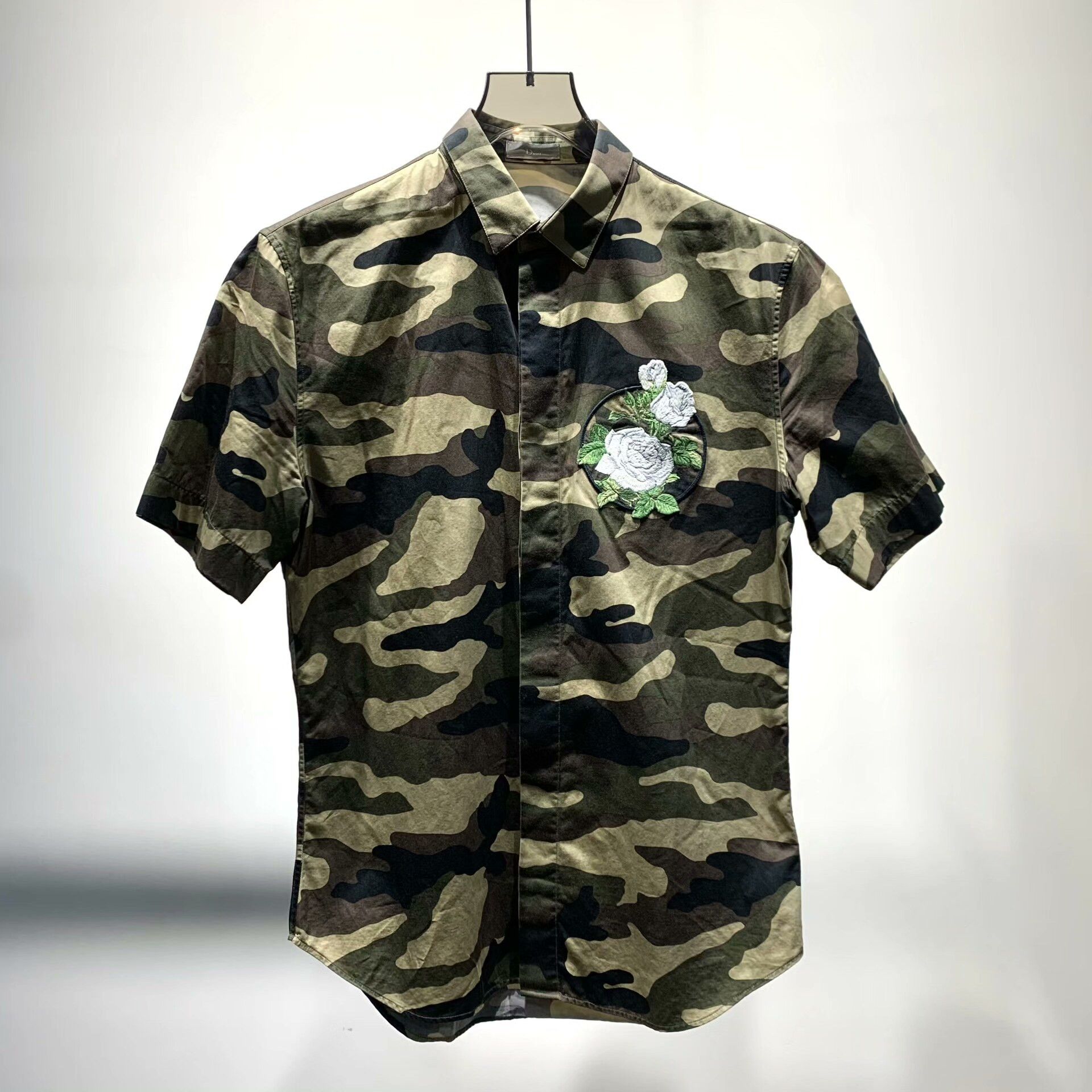 Dior dior camouflage short-sleeve cardigan Size US M / EU 48-50 / 2 - 1 Thumbnail