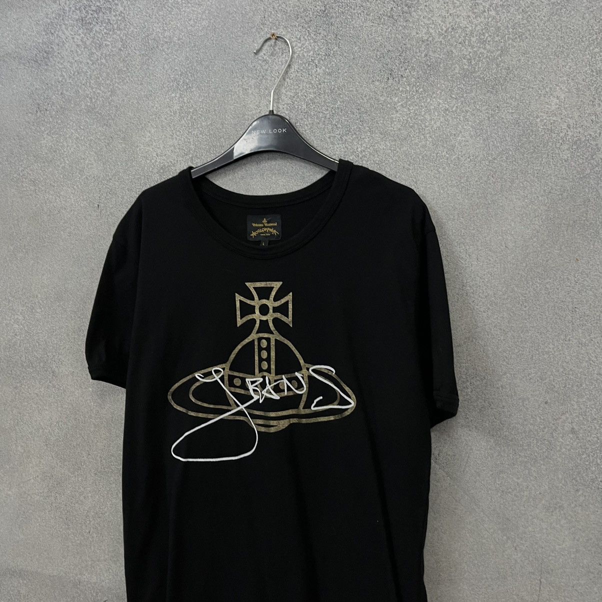 Vivienne Westwood Vivienne Westwood T shirt Big Logo Black Size US L / EU 52-54 / 3 - 2 Thumbnail
