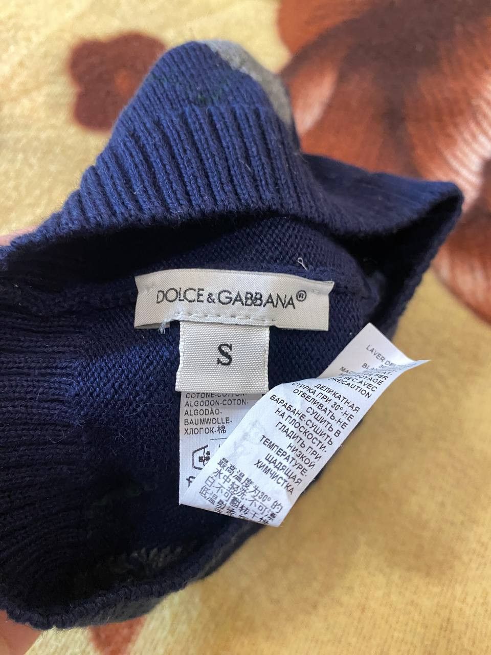 Dolce & Gabbana DOLCE GABBANA Men’s Wool Hat Everyday Use Size 26 - 8 Thumbnail