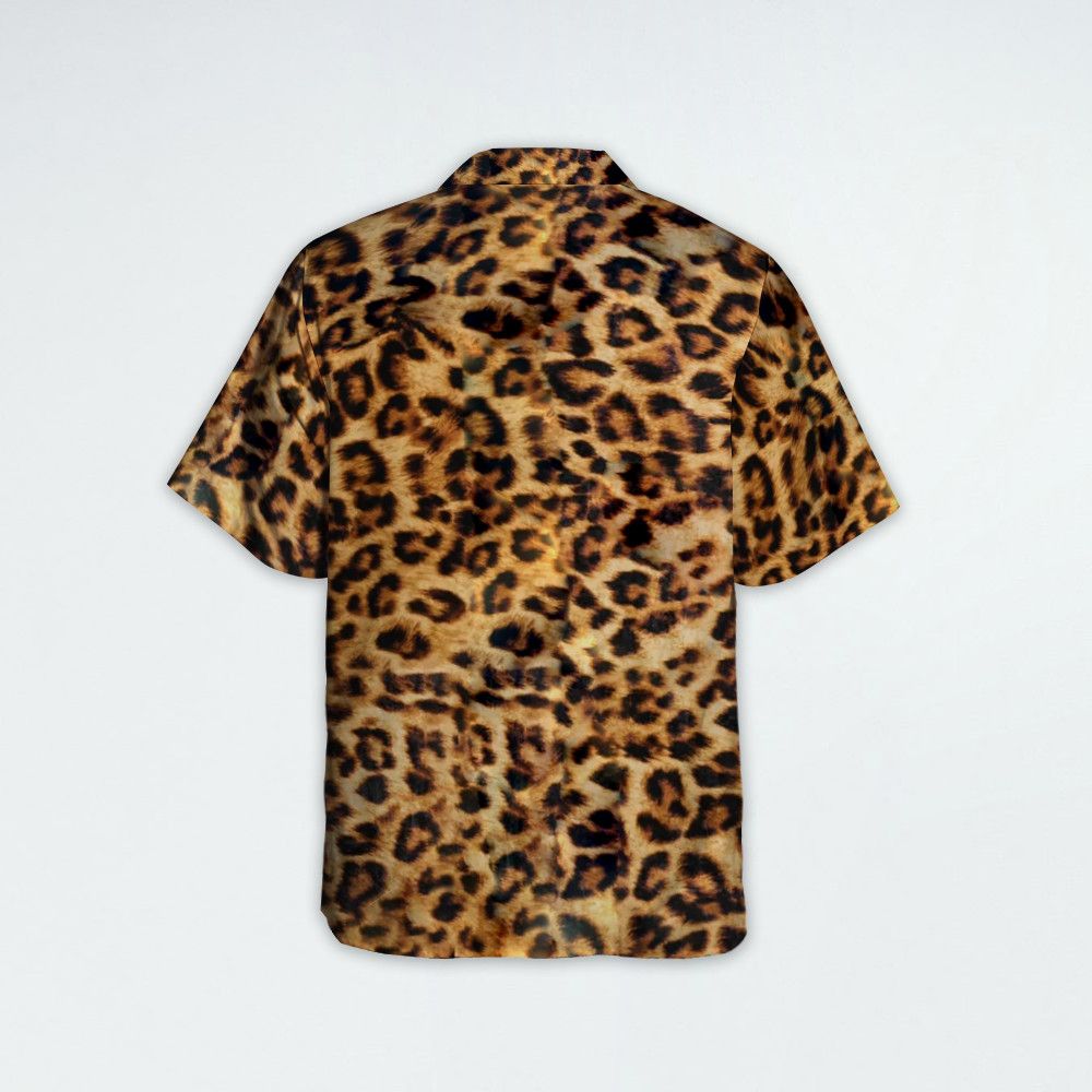 Designer × Vintage Brown Leopard-print Shirt In Black Size US S / EU 44-46 / 1 - 4 Thumbnail