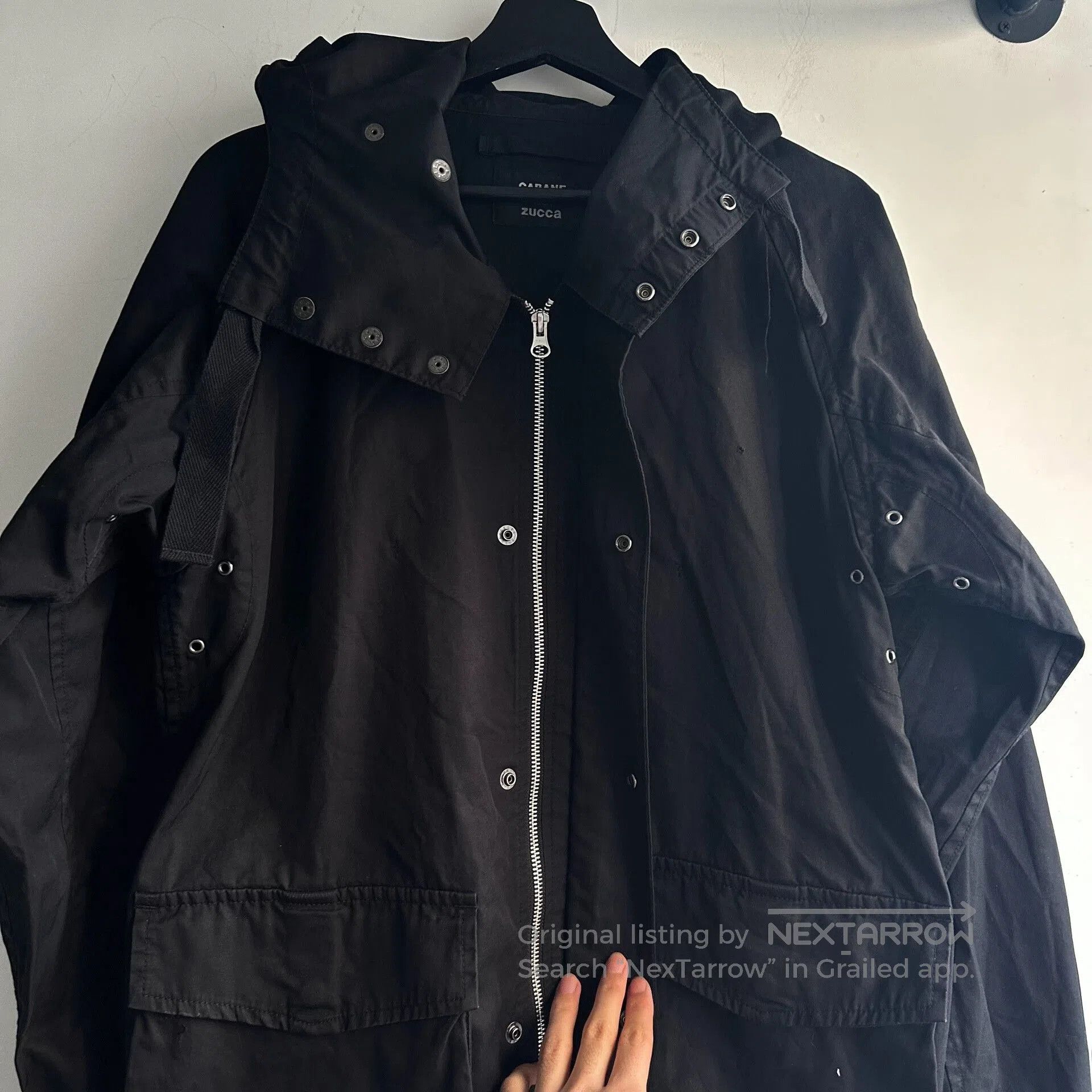 CABANE de ZUCCa functional button-up jacket by cabane de zucca. Size US M / EU 48-50 / 2 - 3 Thumbnail