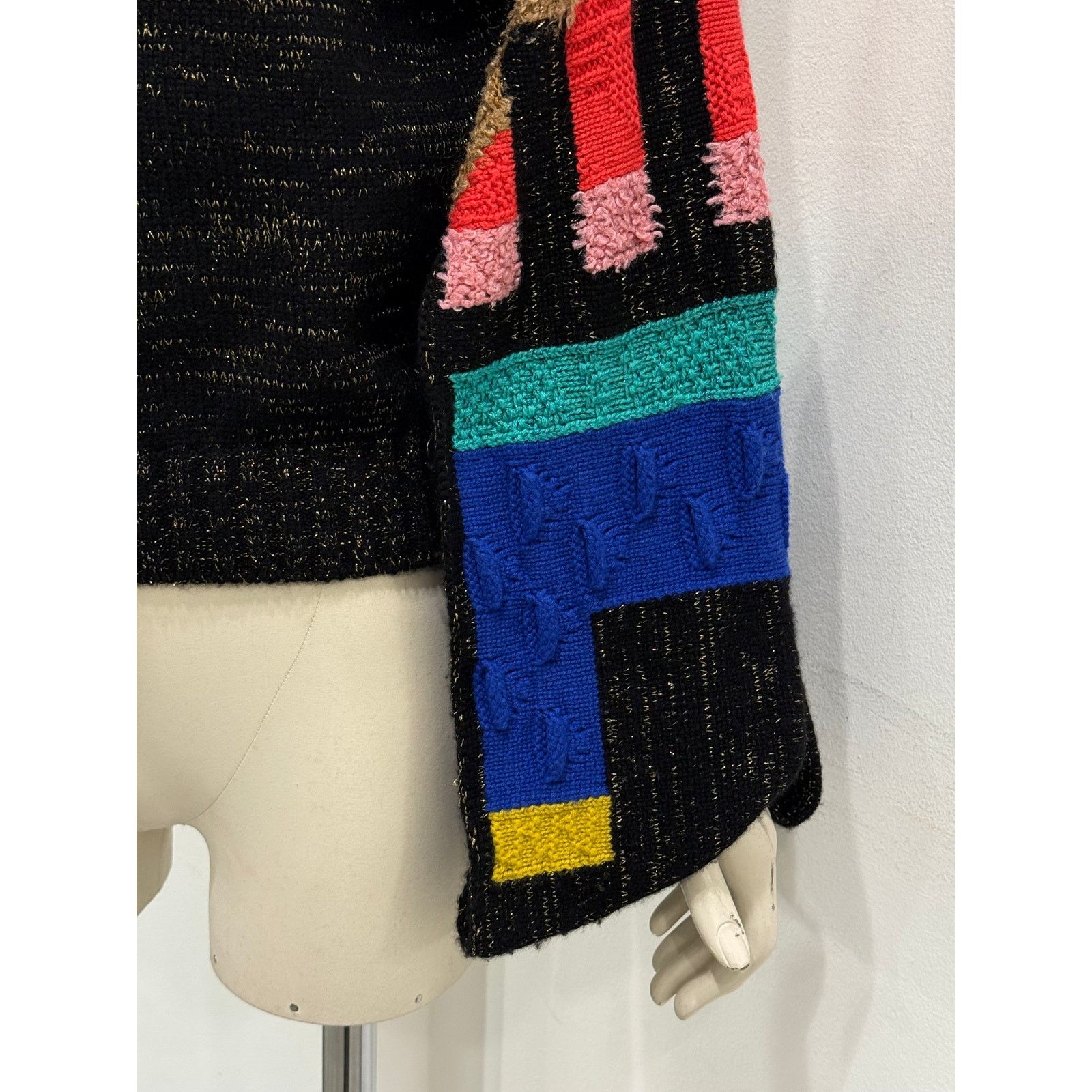 Chanel F/W1994 Chanel geometric color-block intarsia sweater Size S / US 4 / IT 40 - 5 Thumbnail