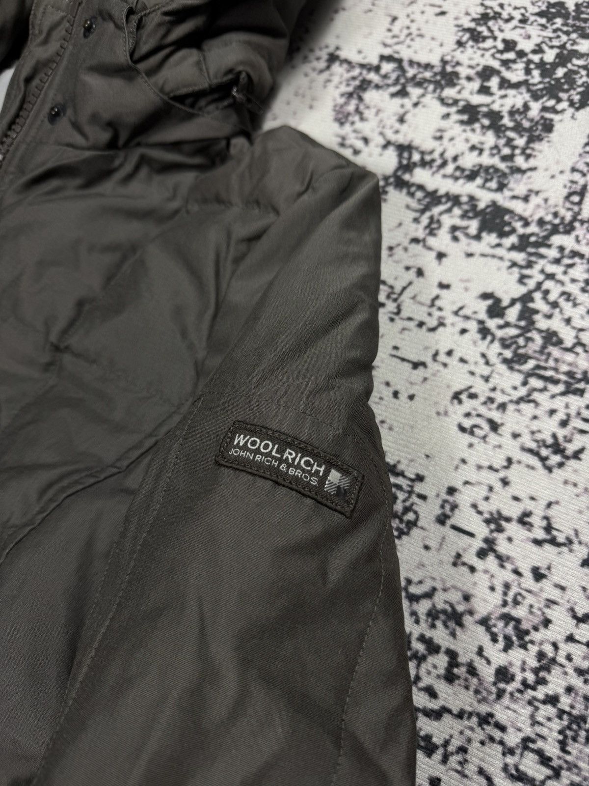 Woolrich Woolen Mills Jacket Woolrich Winter Down Hooded Parka khaki brown S Size US S / EU 44-46 / 1 - 5 Thumbnail