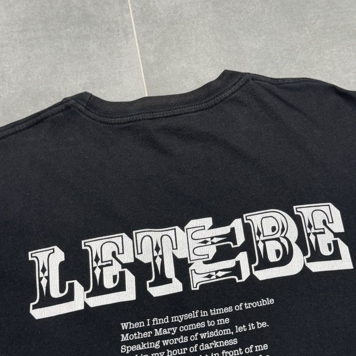 Band Tees × Vintage Vintage Let It Be The Beatles Lennon / McCartney T-Shirt L Size US L / EU 52-54 / 3 - 21 Thumbnail