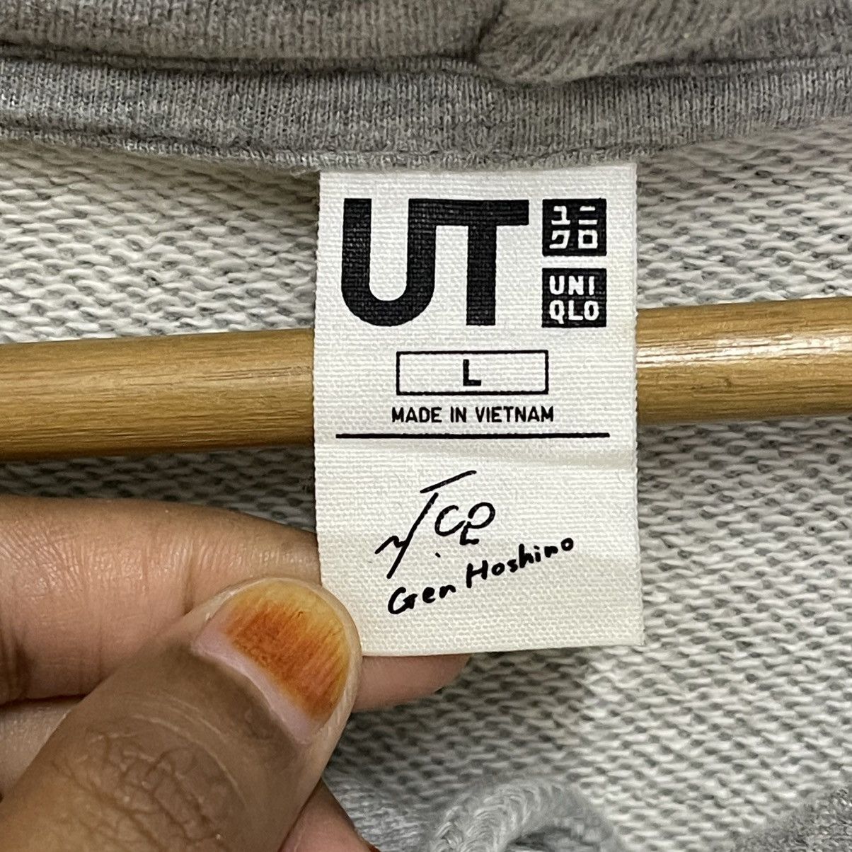 Uniqlo Gen Hosnino Big Logo Pullover Hoodie Size US L / EU 52-54 / 3 - 11 Thumbnail
