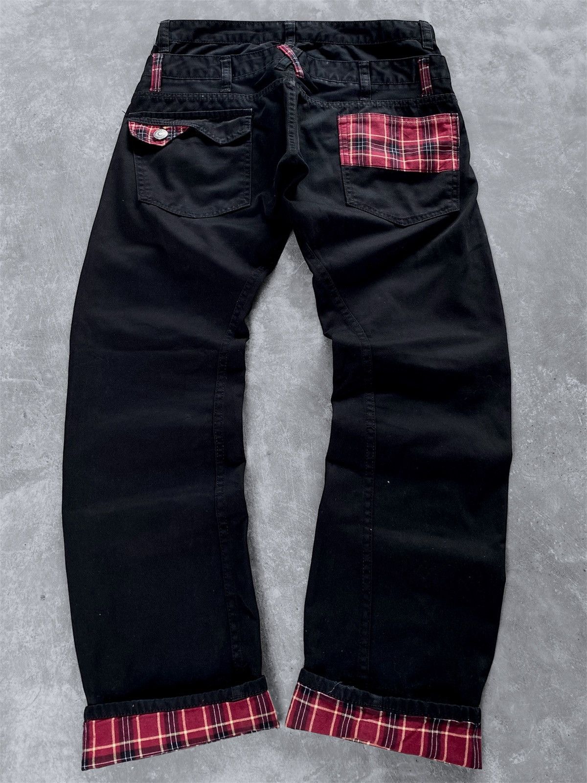 Hysteric Glamour PPFM Style Double Waist Pants Punk Style ✨ Size US 30 / EU 46 - 6 Thumbnail