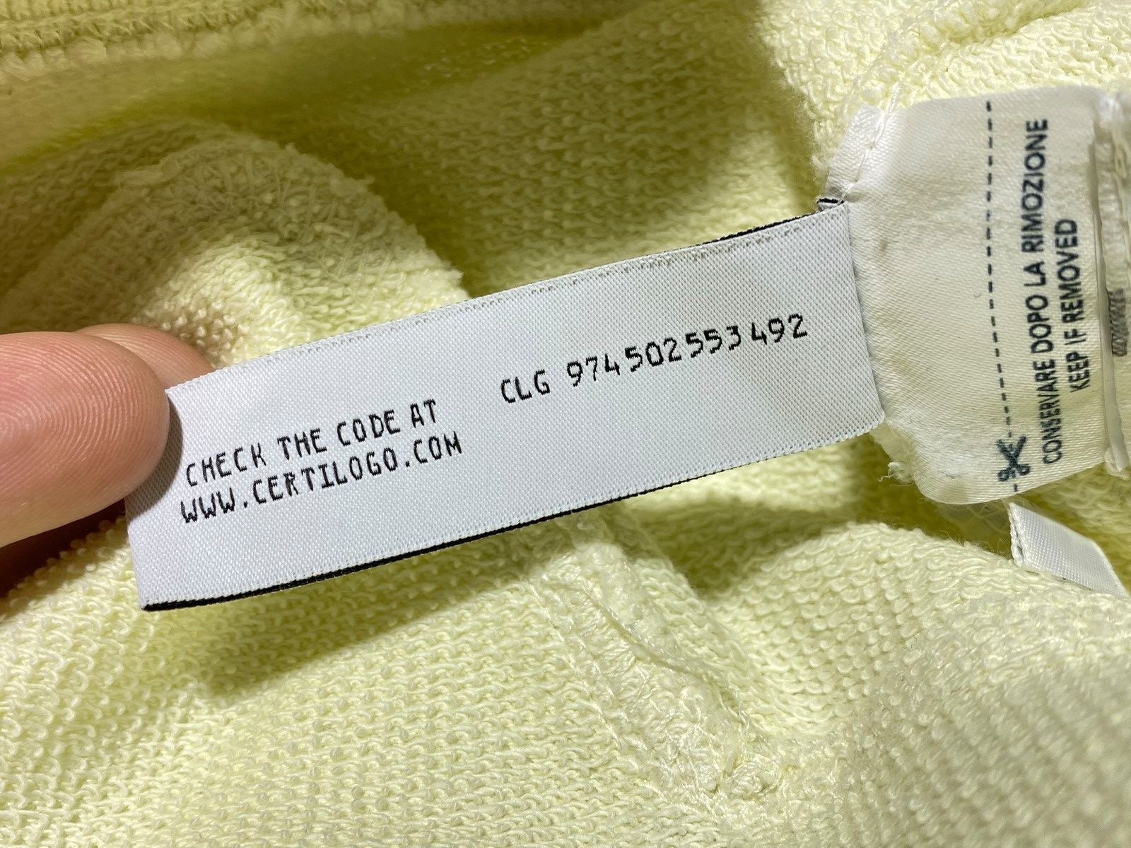 C.P. Company C.P Company Lens Cotton Fleece Resist Dyed Hoodie Yellow Size US M / EU 48-50 / 2 - 21 Thumbnail