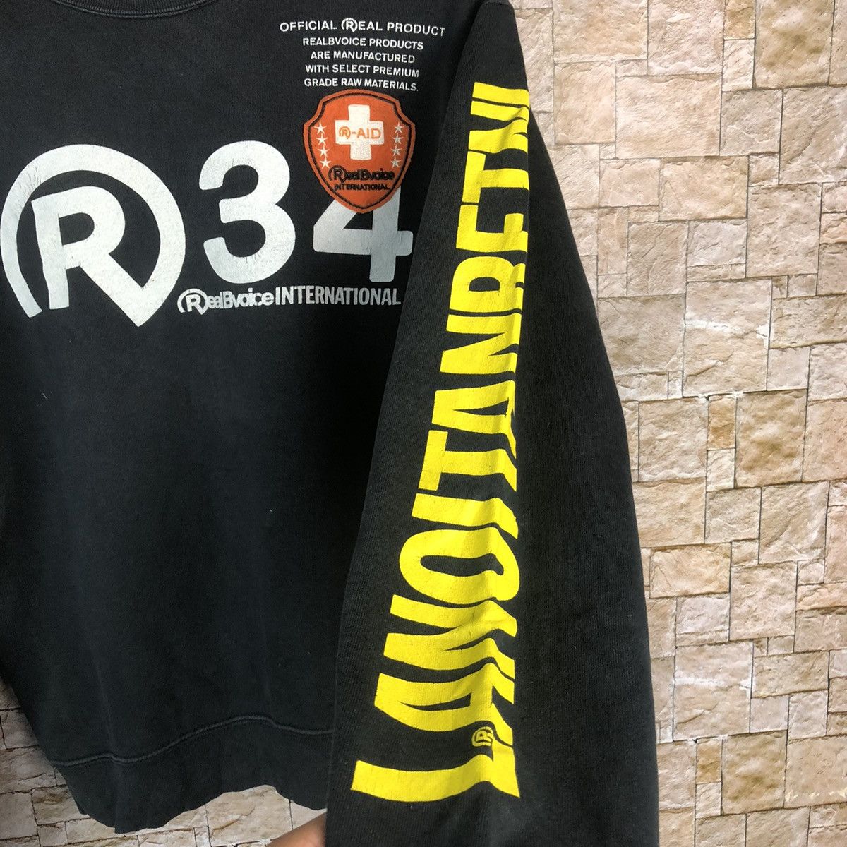 Japanese Brand Real B Voice Dark Blue Sweatshirt #A519 Size US M / EU 48-50 / 2 - 12 Thumbnail