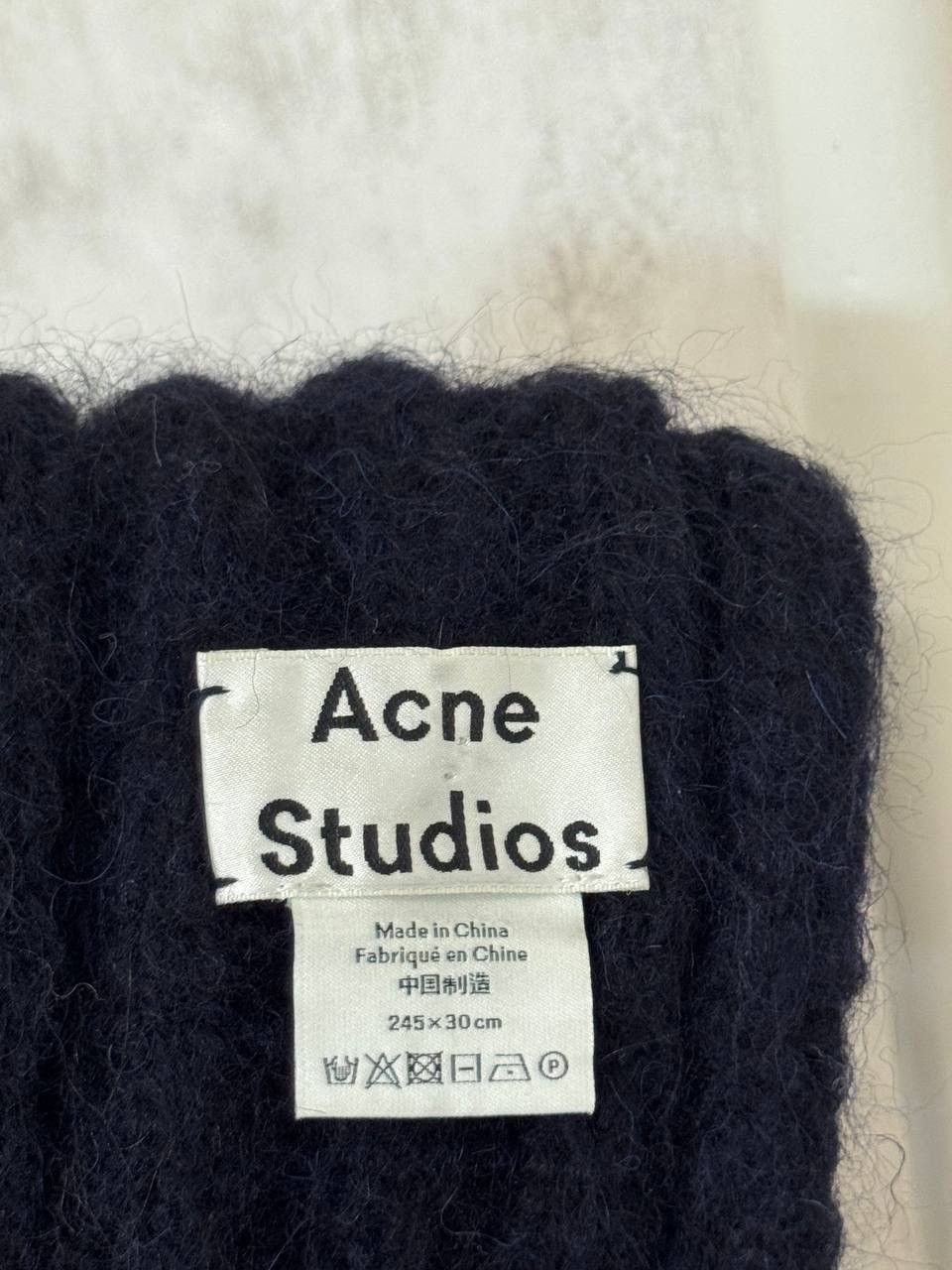 Acne Studios ACNE STUDIOS ALPAKA WOOL SCARF Size ONE SIZE - 5 Thumbnail