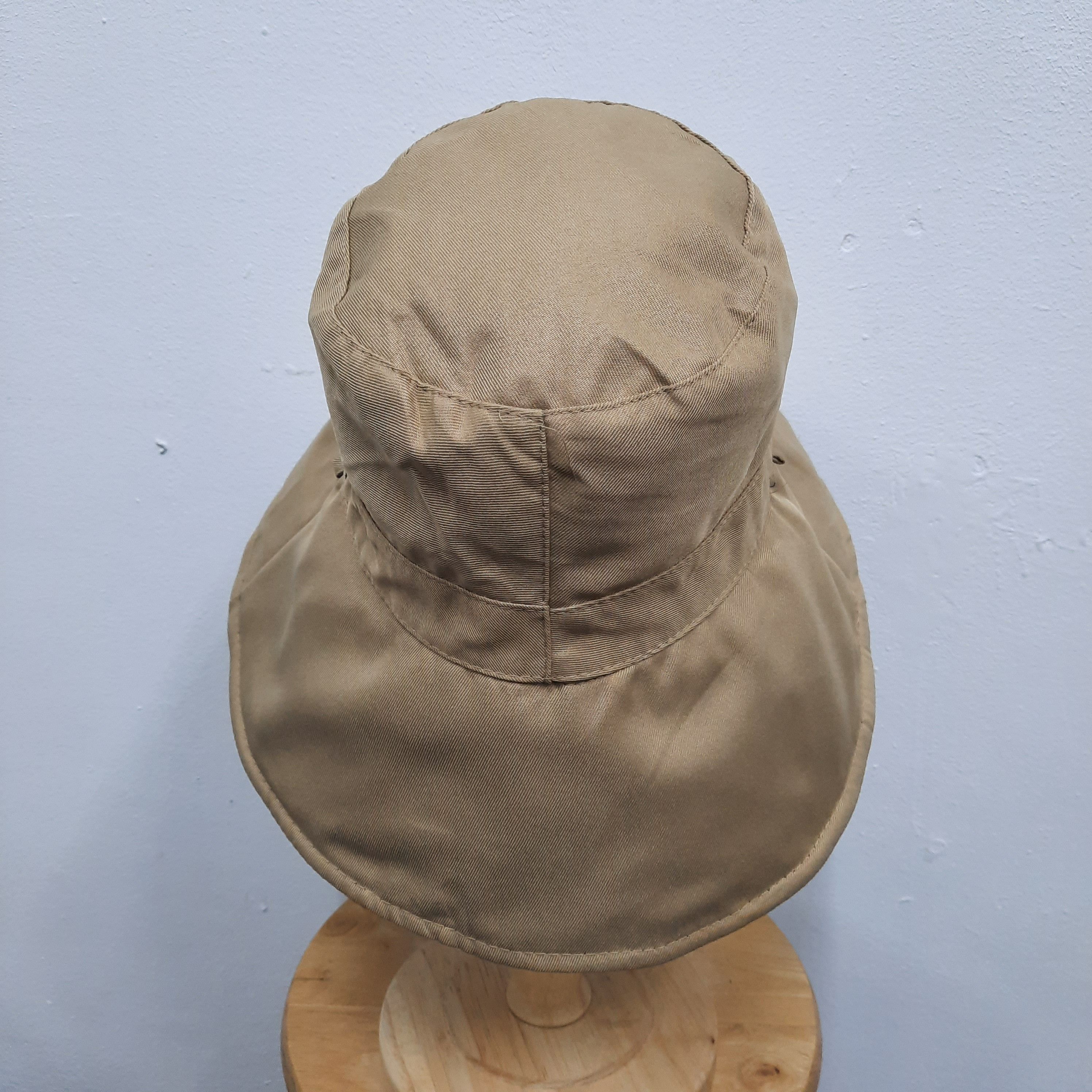 Issey Miyake 🏖 Cabane de zucca spellout big brim hat Size ONE SIZE - 7 Thumbnail