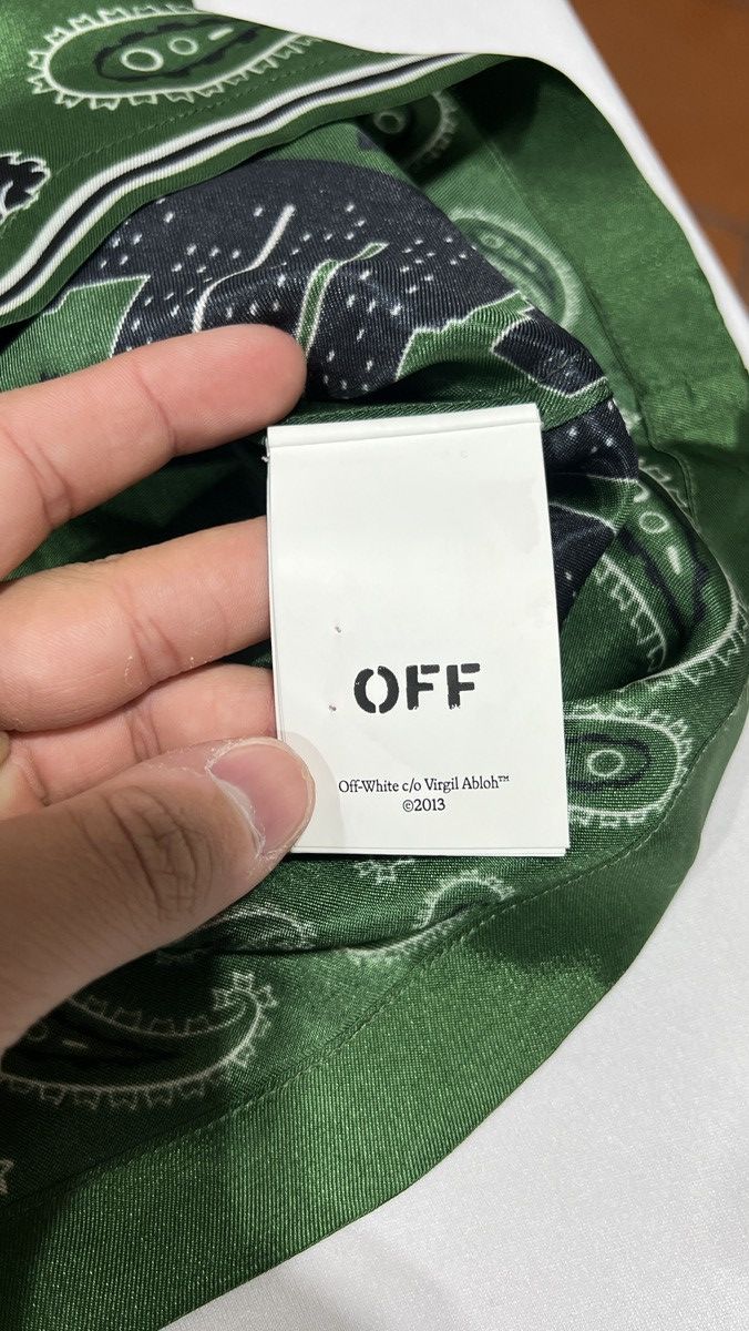 Off-White Off-White Bandana Silk T Shirt Size US S / EU 44-46 / 1 - 5 Thumbnail