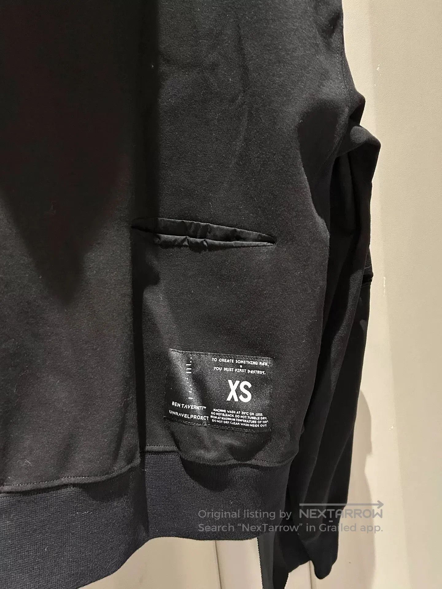 Ben Taverniti Unravel Project Unravel Project Hoodie. Size XS / US 0-2 / IT 36-38 - 5 Thumbnail