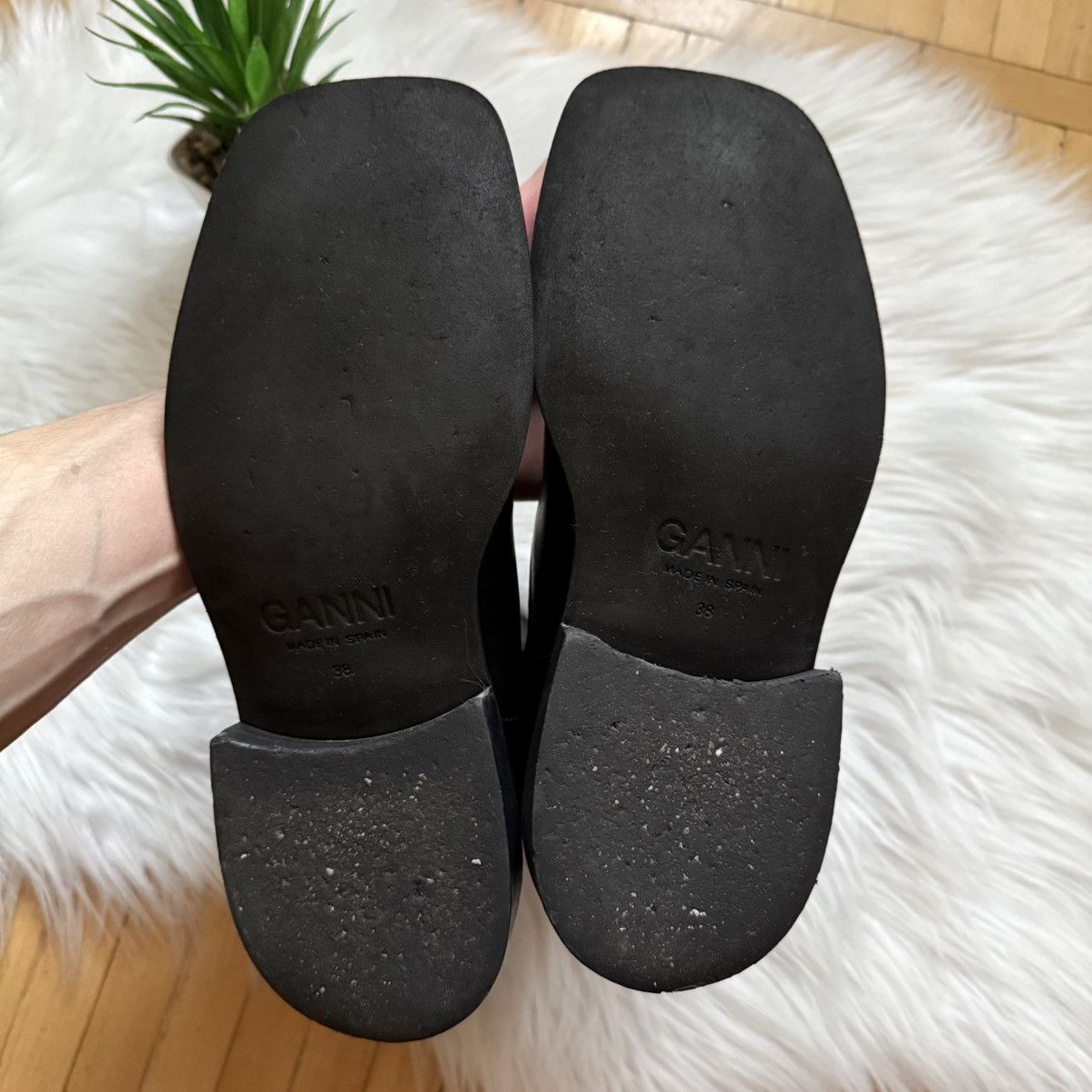 Ganni Ganni Square Toe Chelsea Boots Size US 9 / IT 39 - 15 Thumbnail