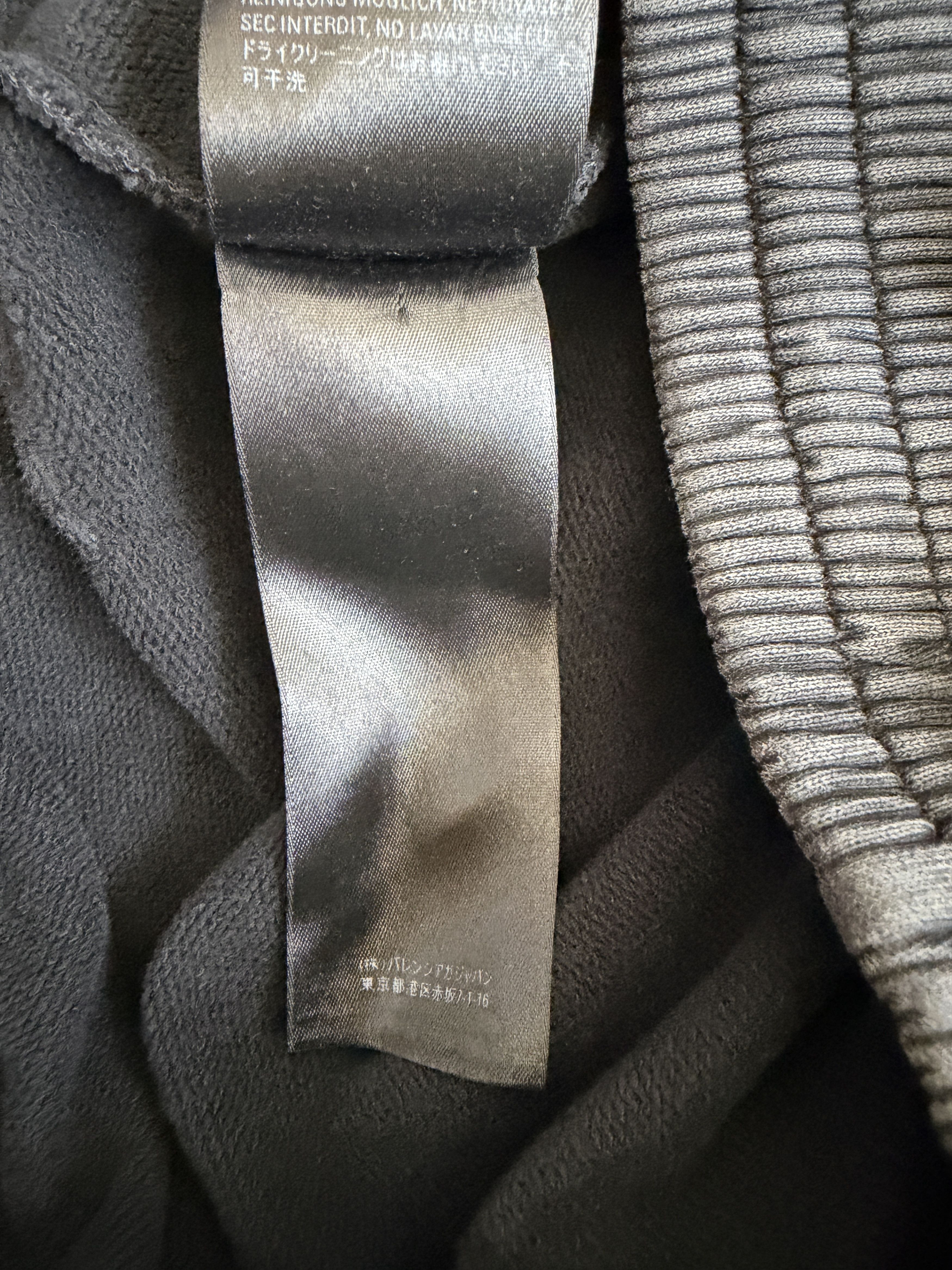 Balenciaga Faded Black Baggy Sweatpants Size US 28 / EU 44 - 6 Thumbnail