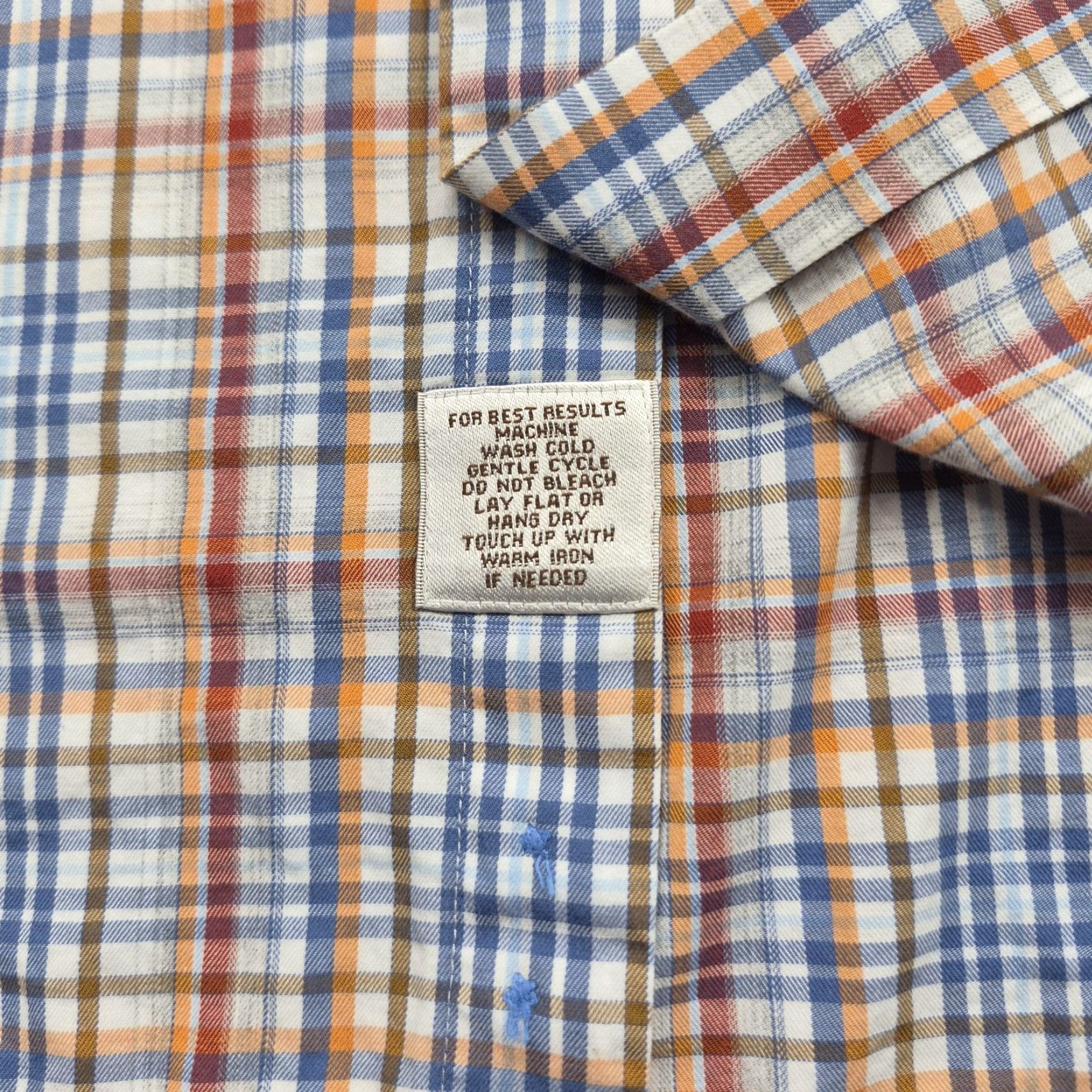 Peter Millar Peter Millar Button Up Shirt Mens Medium Plaid Long Sleeve Cotton Casual Shirt Size US M / EU 48-50 / 2 - 7 Thumbnail