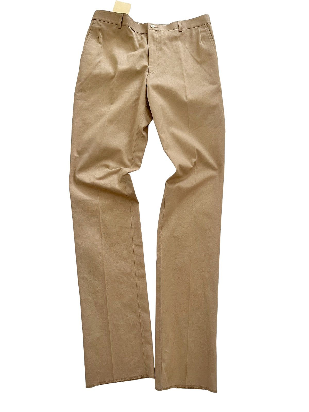 Thom Browne Sz4 Unconstructed Chino Khaki Twill Trouser Size US 34 / EU 50 - 2 Thumbnail