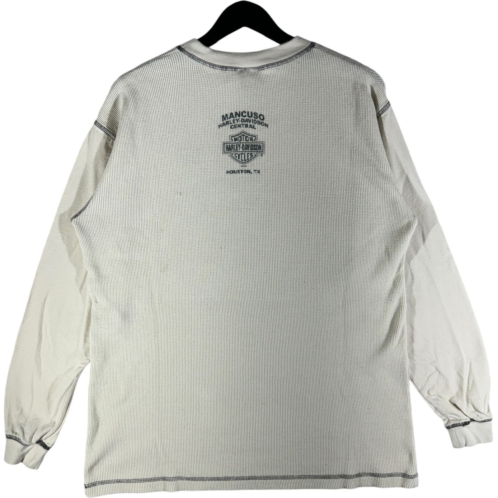 Harley Davidson Vintage Harley Davidson Mancuso, TX Thermal Long Sleeve Size US L / EU 52-54 / 3 - 5 Thumbnail