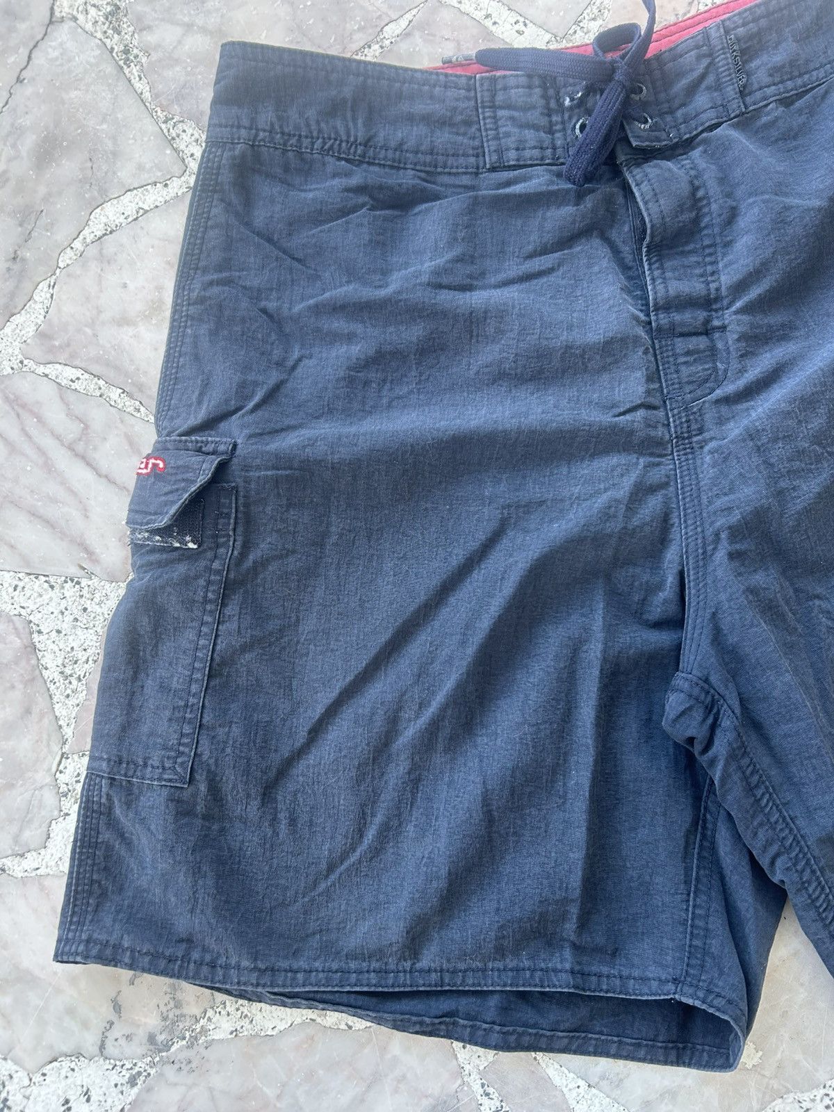 Quiksilver Quiksilver Vintage Blue Shorts Size US 34 / EU 50 - 3 Thumbnail