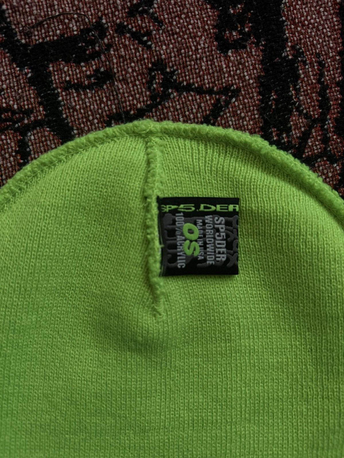 Sp5der Sp5der Worldwide Web Beanie Size ONE SIZE - 4 Thumbnail