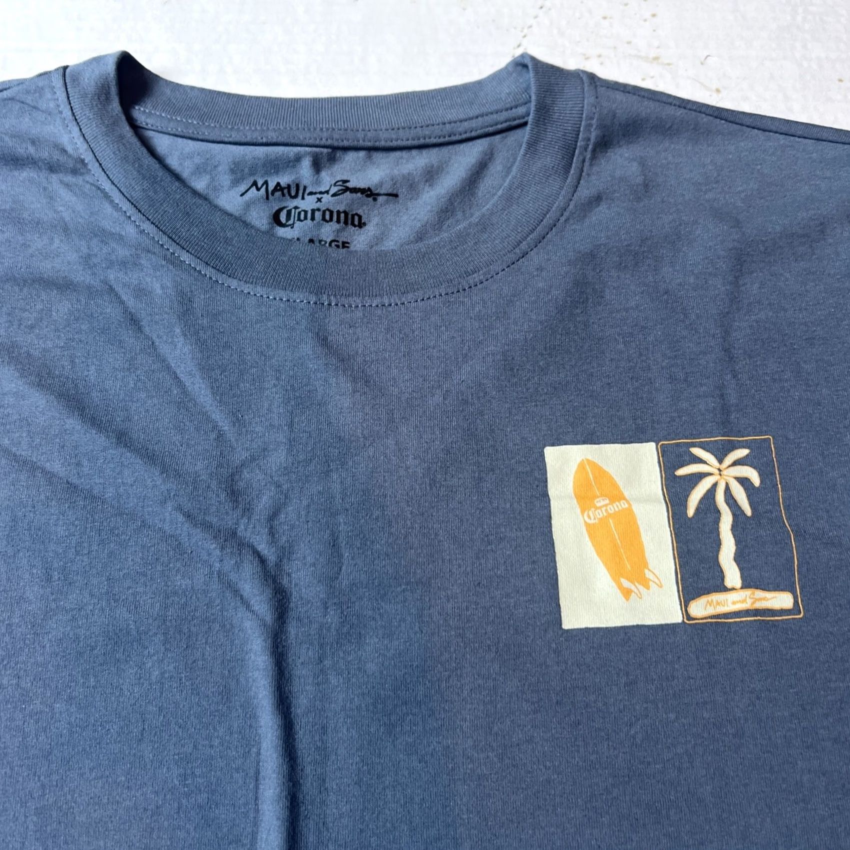Vintage Maui & Sons Corona Beer Collab Surfer Shirt Adult XL Graphic Print Size US XL / EU 56 / 4 - 4 Thumbnail