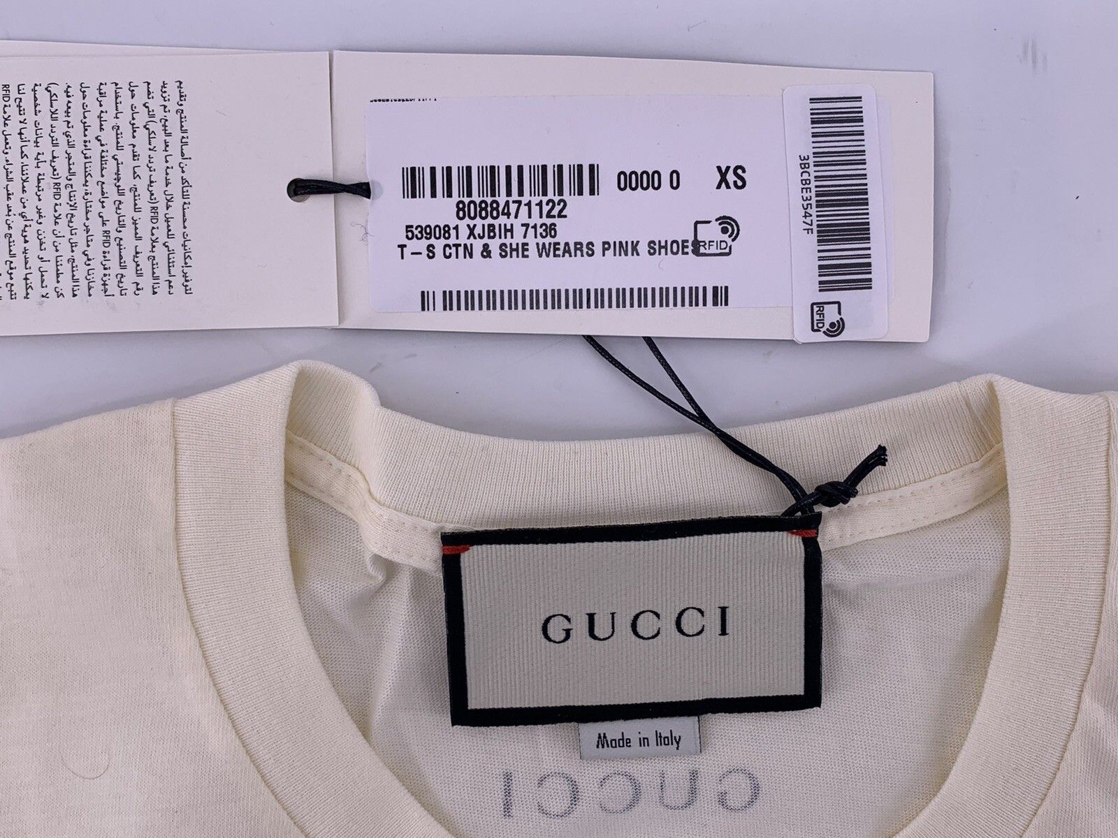 Gucci New Gucci Woman's T-Shirt Size-XS Size XS / US 0-2 / IT 36-38 - 7 Thumbnail