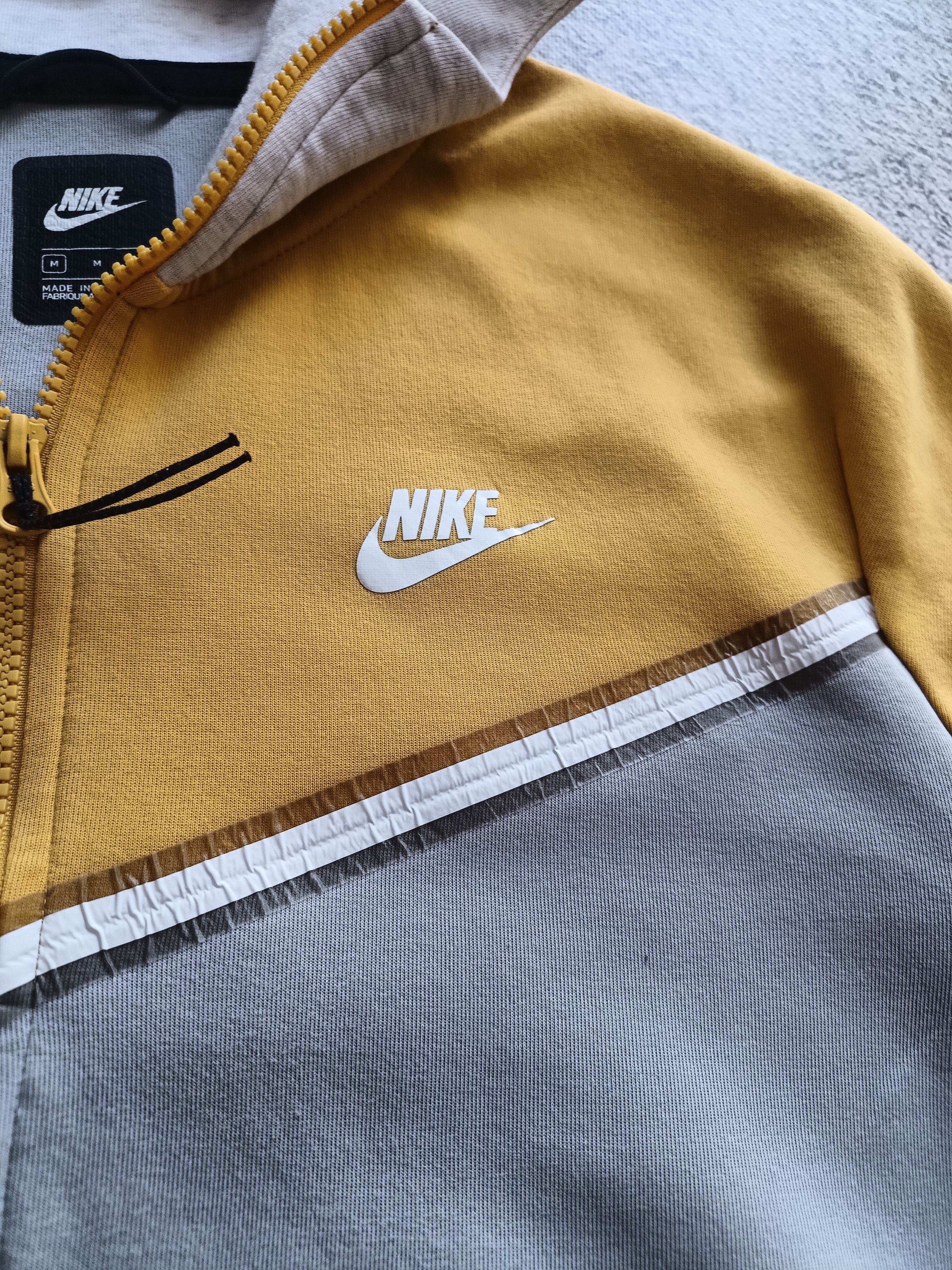 Nike × Vintage Nike Tech Fleece Zip Hoodie Drill Y2K Size US M / EU 48-50 / 2 - 2 Thumbnail