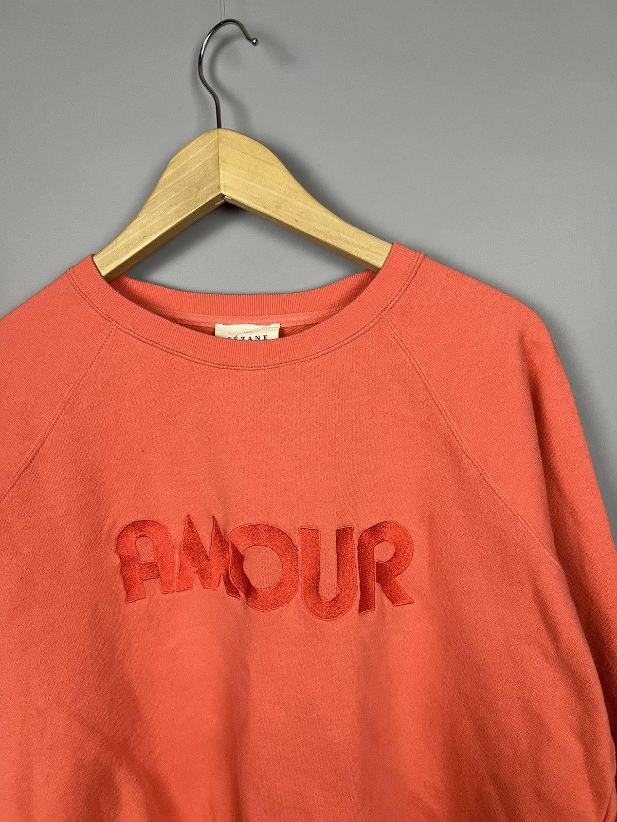 Sezane Sezane amour sweatshirt Size L / US 10 / IT 46 - 2 Thumbnail