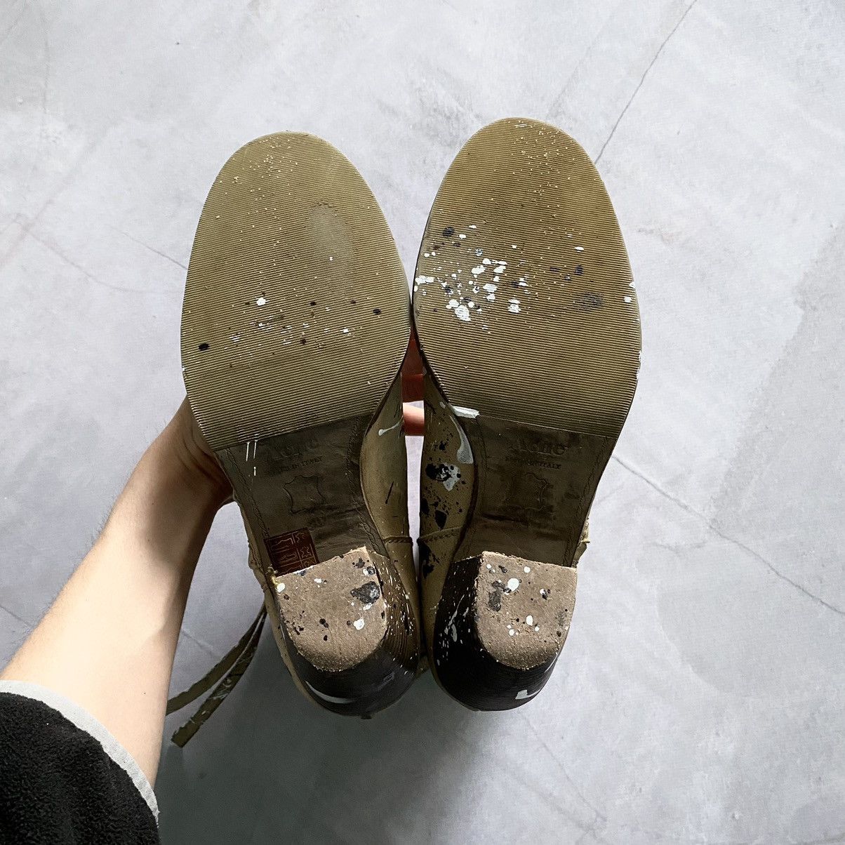 Acne Studios Vintage Acne Studios Painted Boots Maison Margiela Vibe Size US 9 / IT 39 - 9 Thumbnail