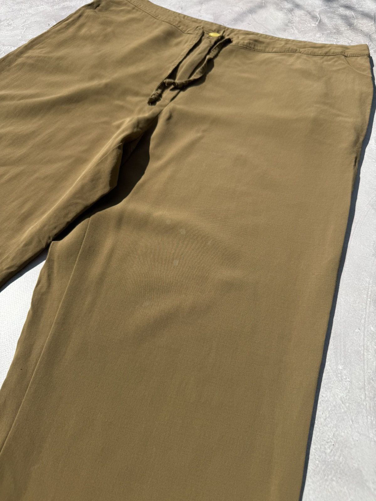 Dries Van Noten Vintage Dries Van Noten Woman's Rayon Baggy Pants Size 30" / US 8 / IT 44 - 4 Thumbnail