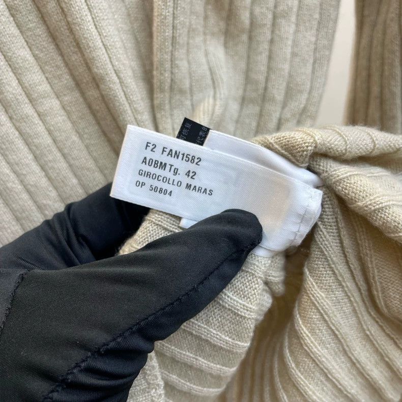 Loro Piana LORO PIANA Lightweight cashmere sweater for women Size S / US 4 / IT 40 - 9 Thumbnail